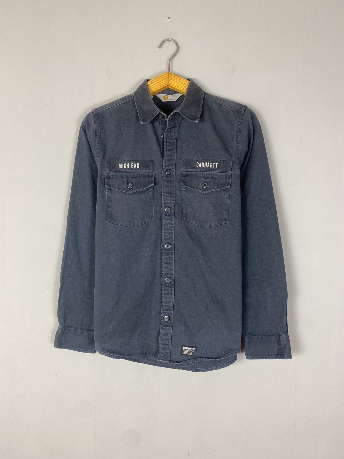 Carhartt Vintage Carhartt Michigan shirt Size US M / EU 48-50 / 2 - 1 Thumbnail