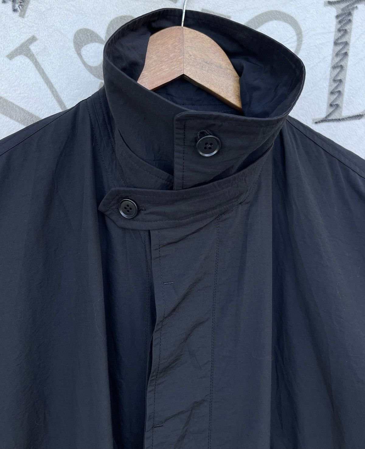 Issey Miyake 🔥A/W 1980'S ISSEY MIYAKE PERMANENTE OVERSIZED COAT JACKET Size US M / EU 48-50 / 2 - 11 Thumbnail