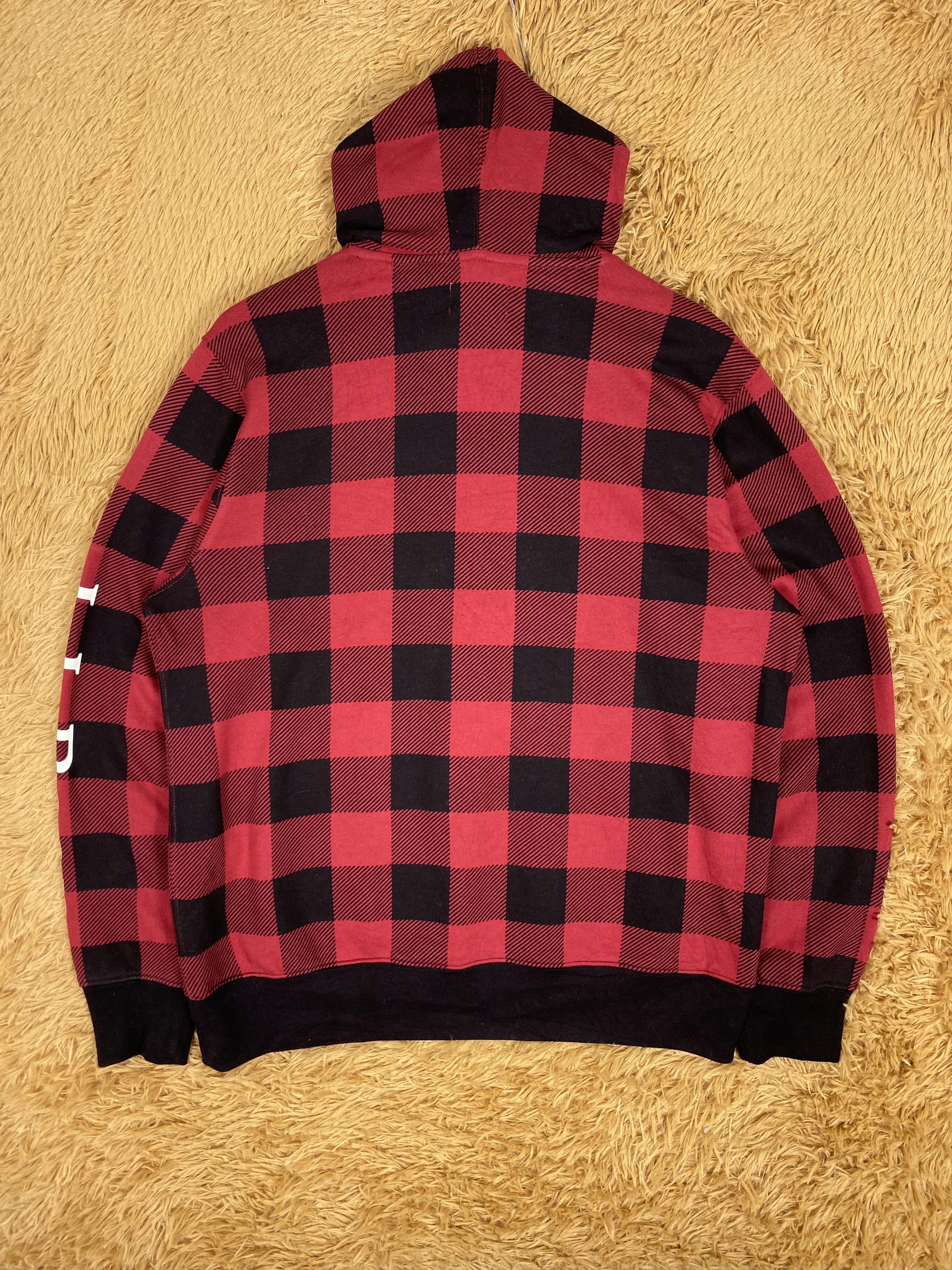 L.L. Bean Vintage LL Bean X Peanuts Checkered Hoodie PS0159 Size US M / EU 48-50 / 2 - 4 Thumbnail
