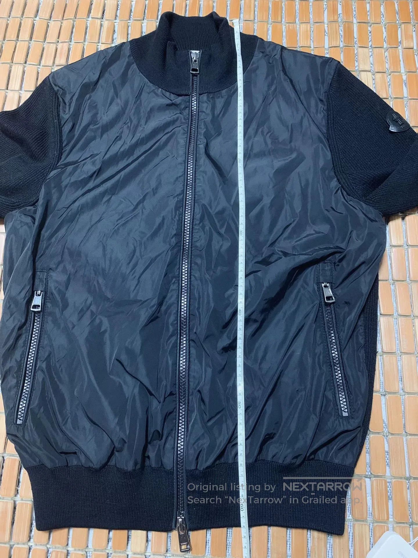 Moncler Moncler Black Label Wool Nylon Sweatshirt. Size US M / EU 48-50 / 2 - 9 Thumbnail