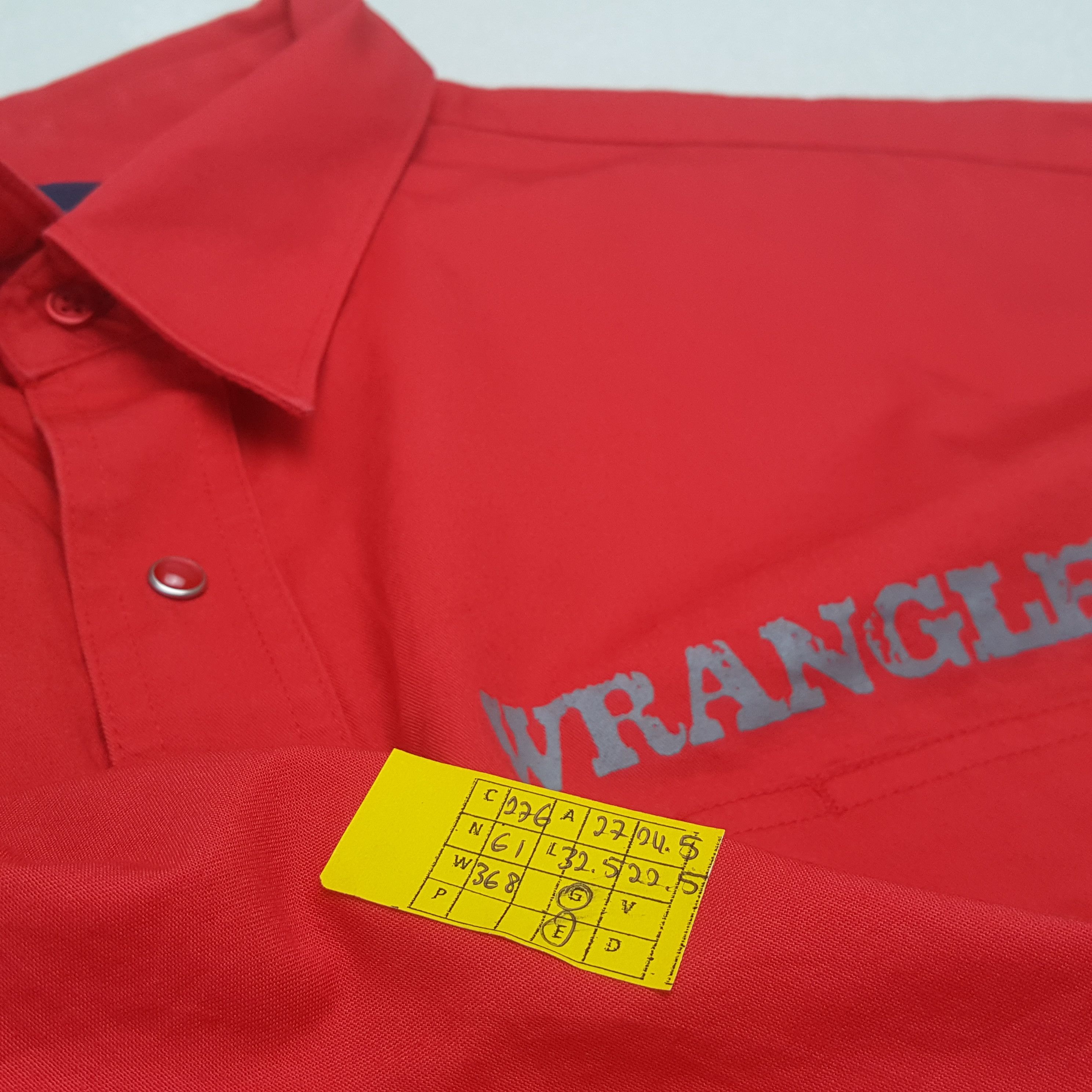 Vintage × Wrangler Vintage Wrangler American Western Button Up Shirt C276N61 Size US XXL / EU 58 / 5 - 8 Thumbnail