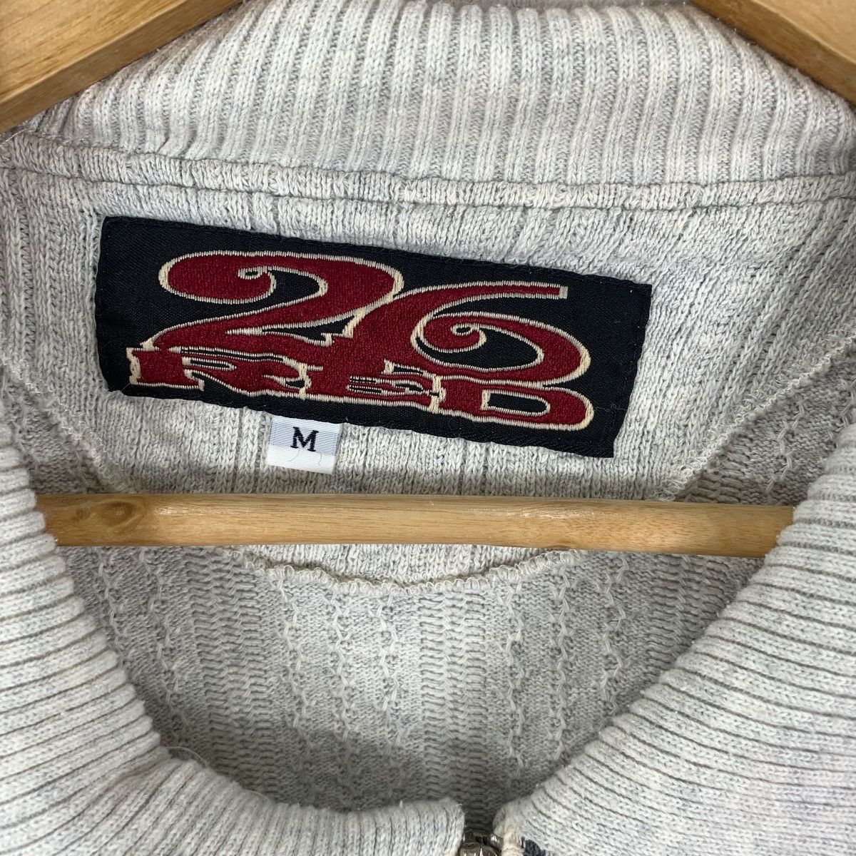 Vintage Vintage 26 RED SKATEBOARD Half Zipper Made In USA Sweatshirt Size US M / EU 48-50 / 2 - 8 Thumbnail