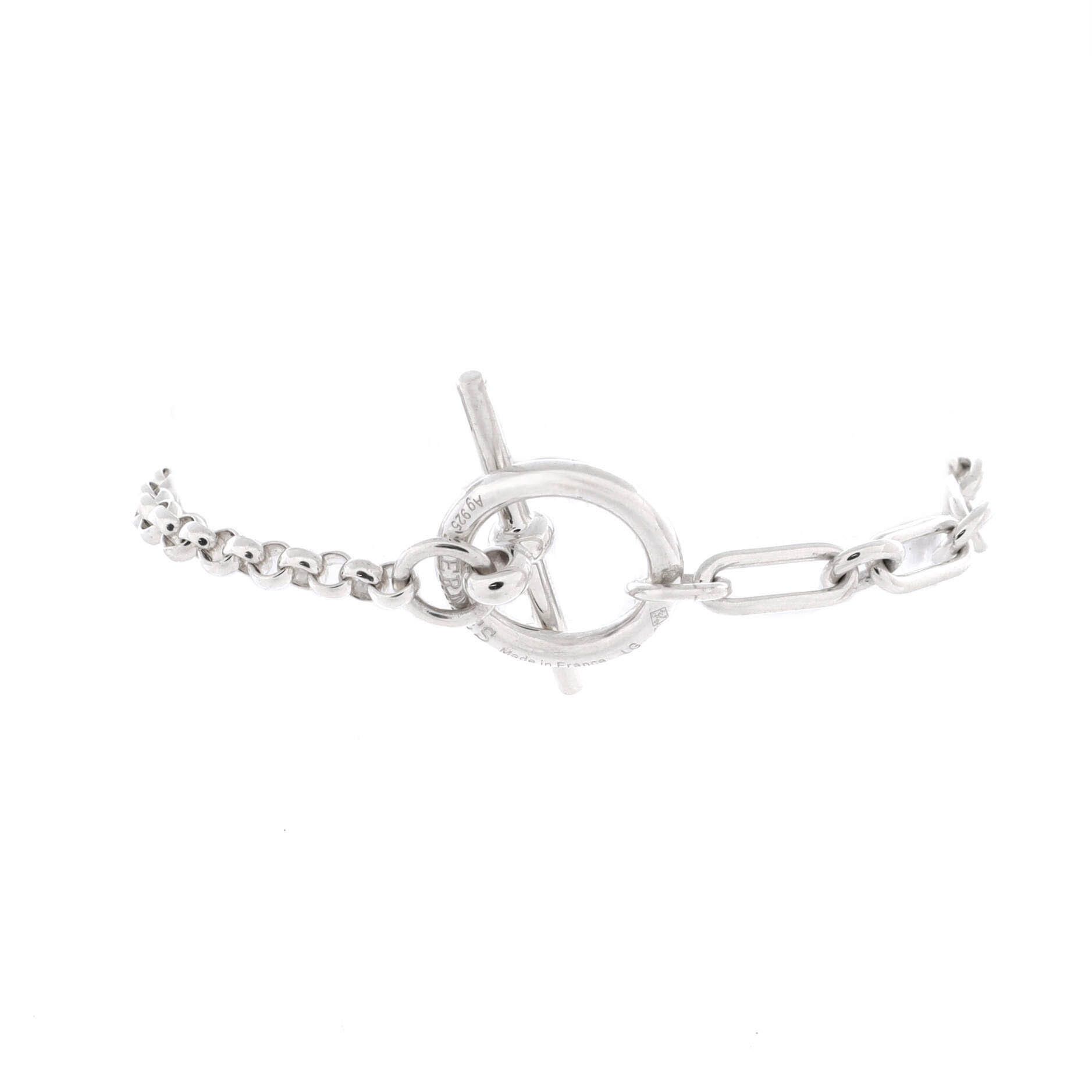 Hermes Chaine d'Ancre Punk Bracelet Sterling Silver Size ONE SIZE - 1 Thumbnail