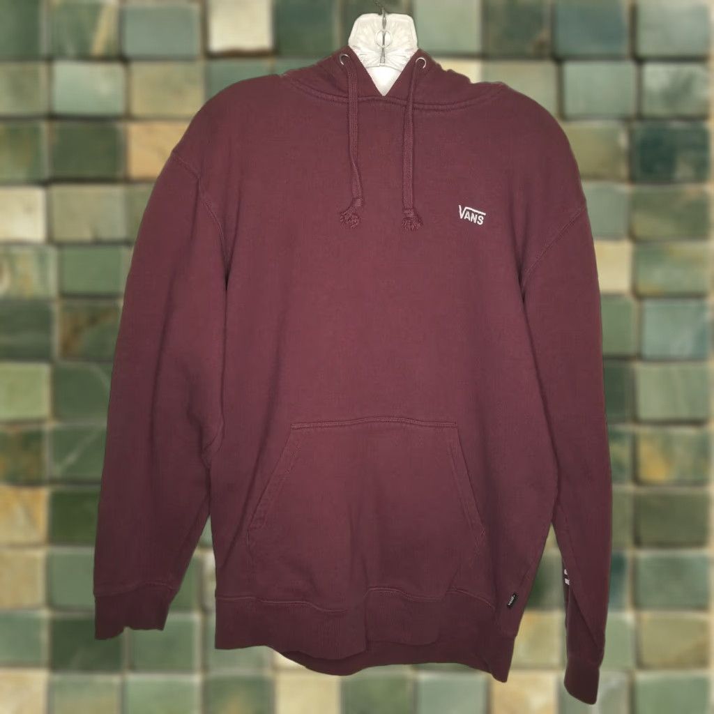Vans VANS Hoodie Long Sleeve Pullover Red Size M Mens Size US M / EU 48-50 / 2 - 1 Thumbnail
