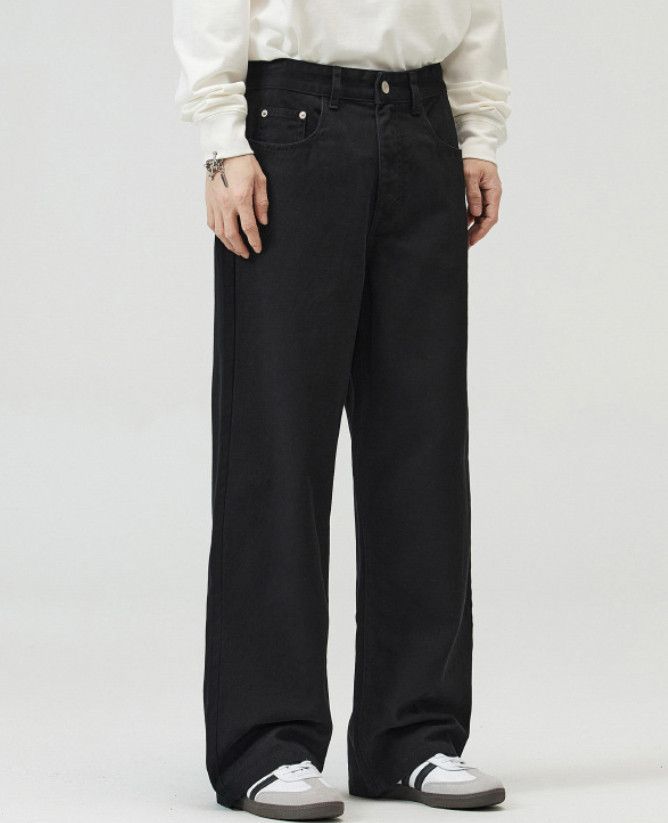 Japanese Brand American street casual men's Merard wide-leg loose jeans Size US 32 / EU 48 - 3 Thumbnail