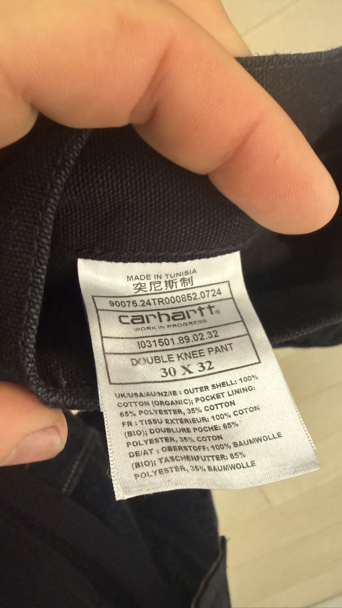Carhartt Carhartt Double Knee Carpenter Pants Size US 30 / EU 46 - 3 Thumbnail