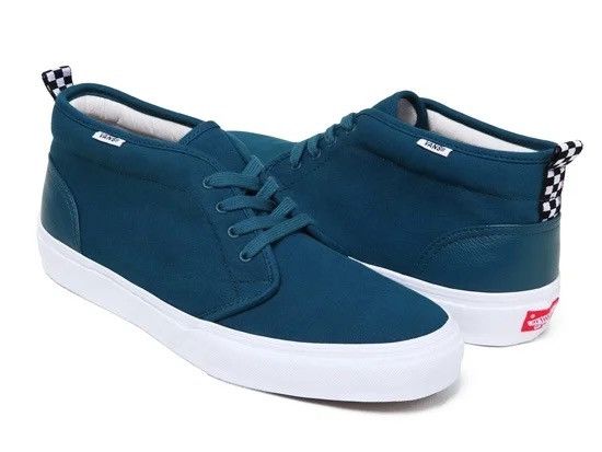 Vans Vans x Supreme Canvas Chukka ‘95 Rare Dark Teal Size US 9.5 / EU 42-43 - 10 Thumbnail