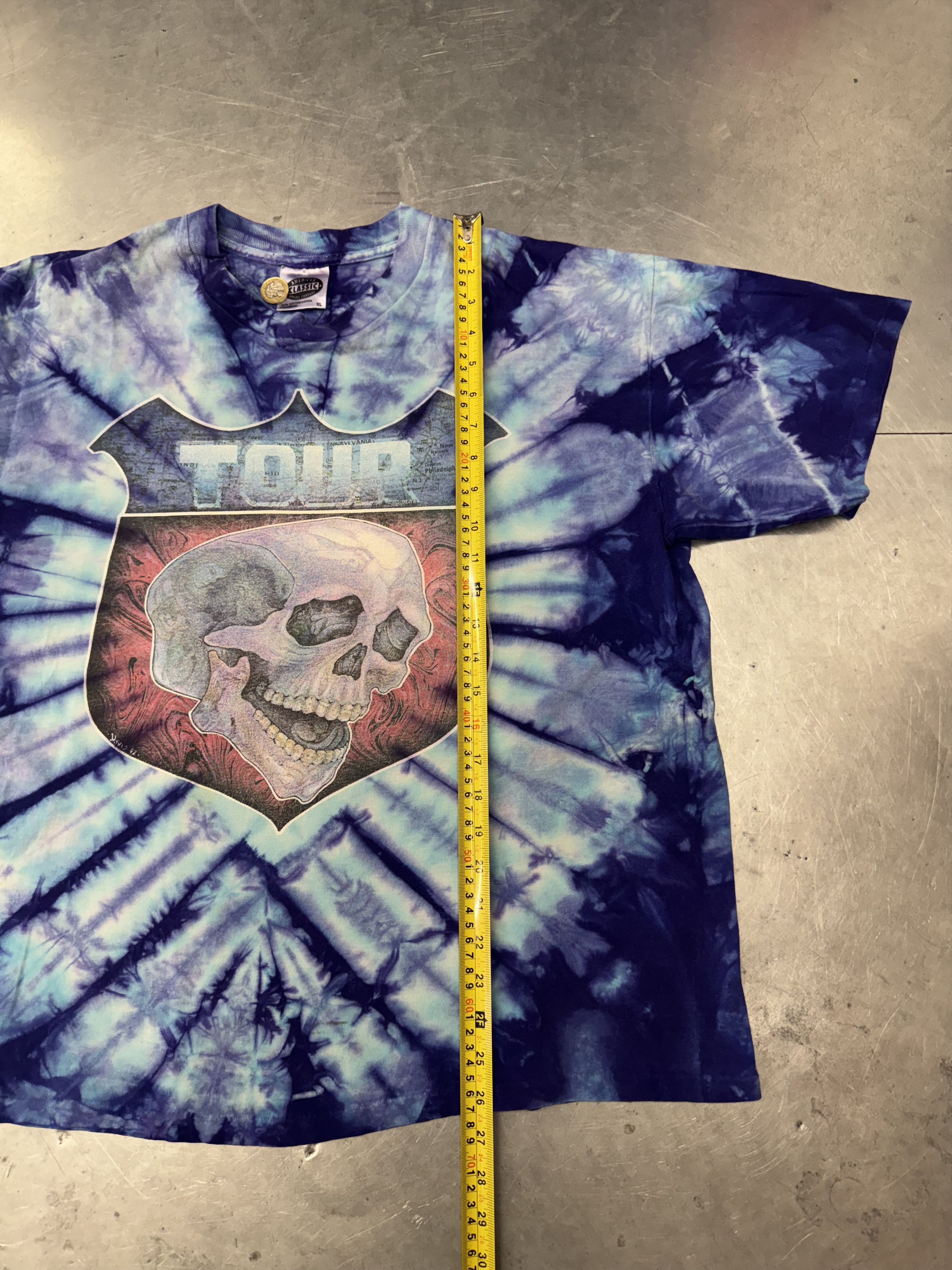 American Apparel Vintage Grateful Dead Tshirt Size US XL / EU 56 / 4 - 2 Thumbnail