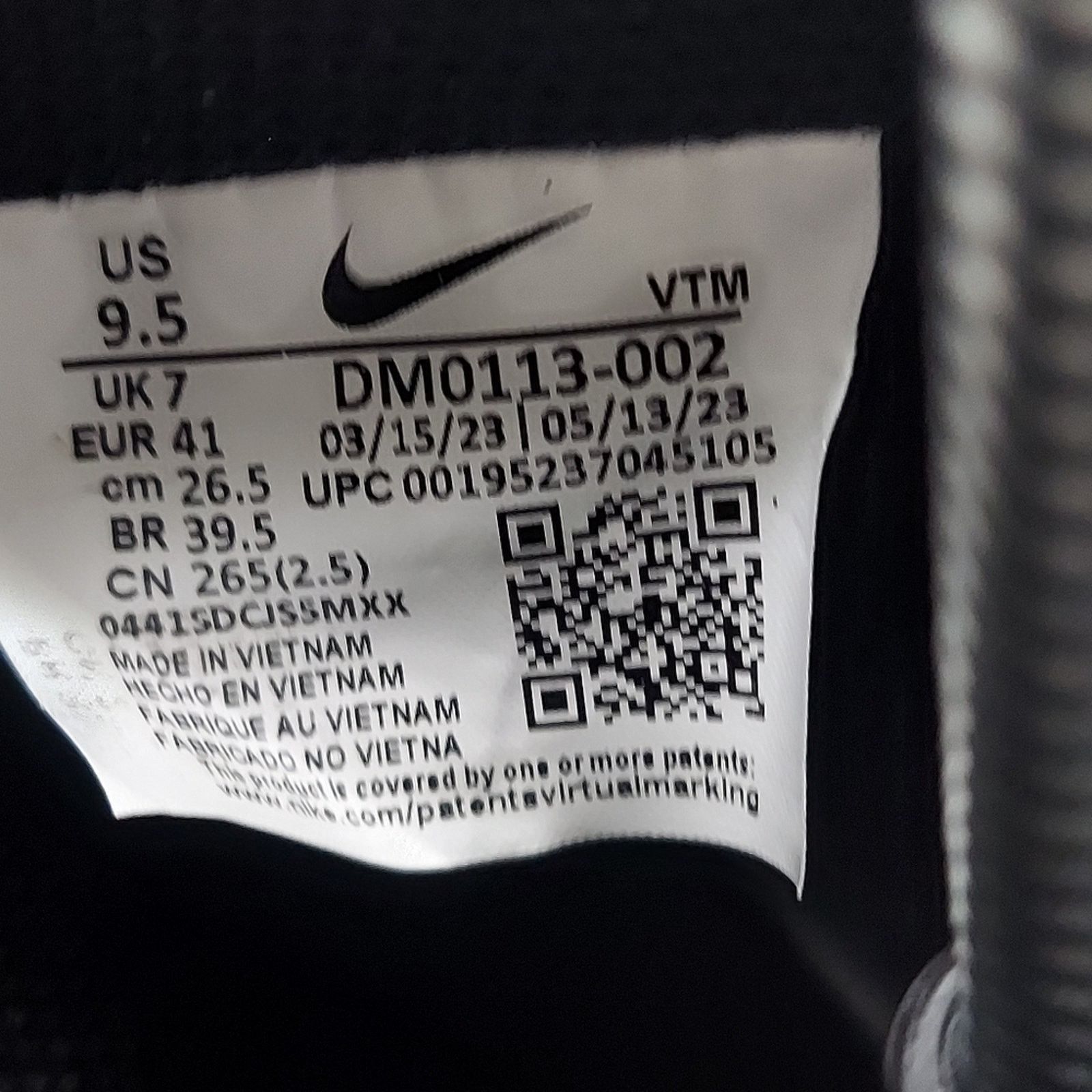 Nike Nike Court Vision Sneakers Women's Size 9.5 New Without Box Size US 9.5 / IT 39.5 - 9 Thumbnail