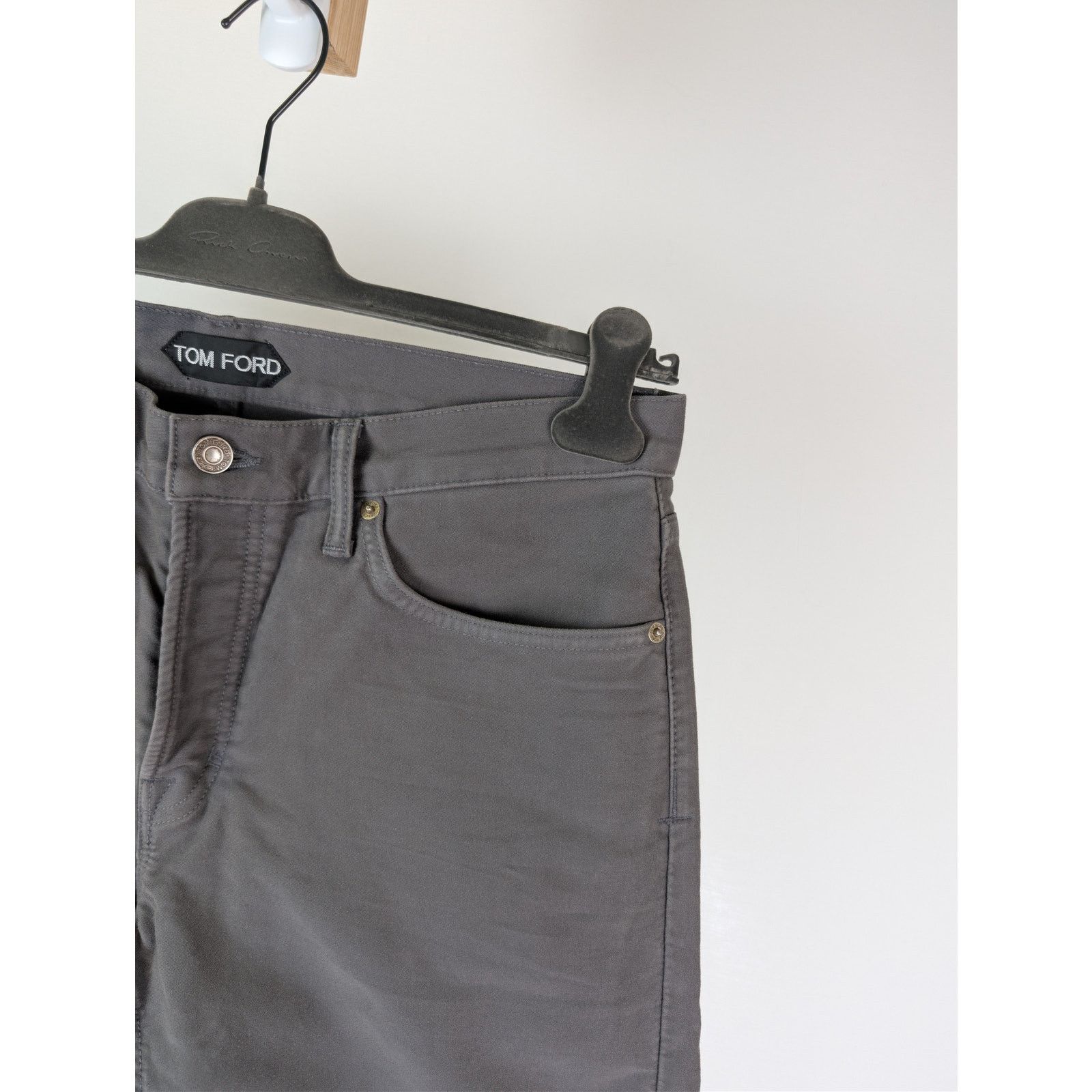 Tom Ford o1rshd1 Slim Fit Denim Jeans in Grey 31 Size US 31 - 5 Thumbnail