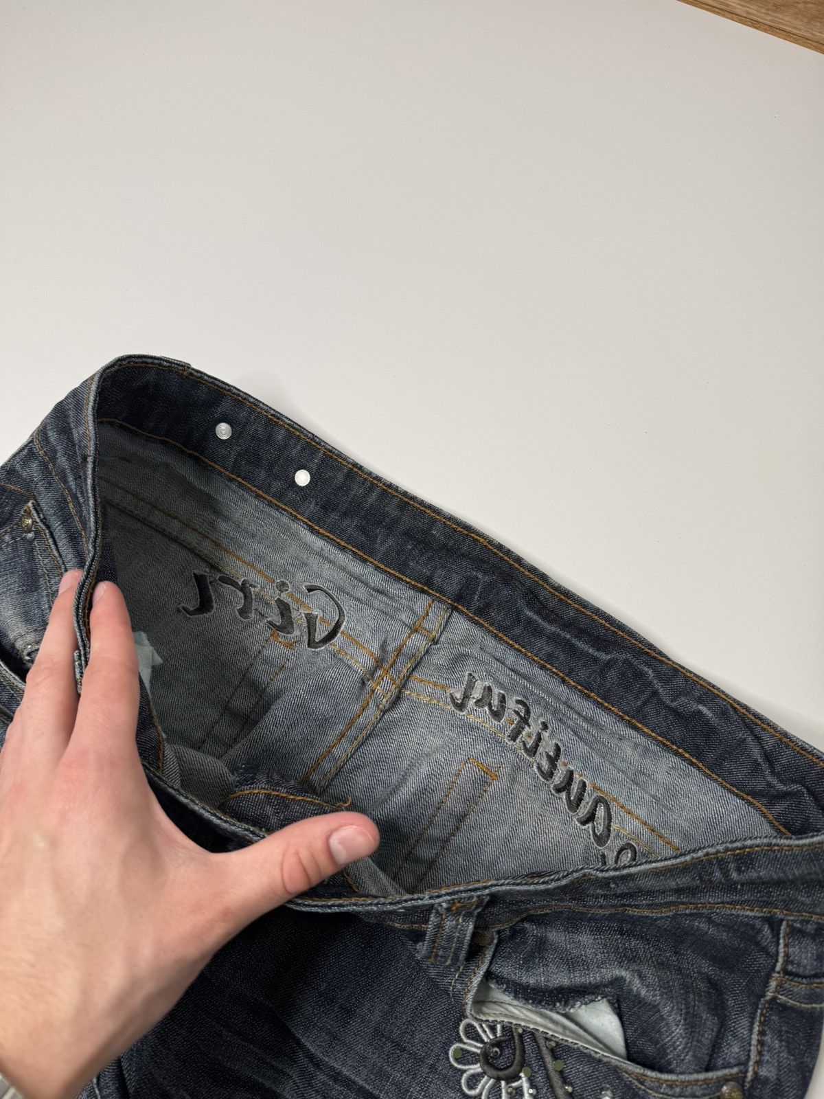 Vintage Vintage avant garde jeans denim y2k if6was9 lgb drip archive Size US 34 / EU 50 - 8 Thumbnail