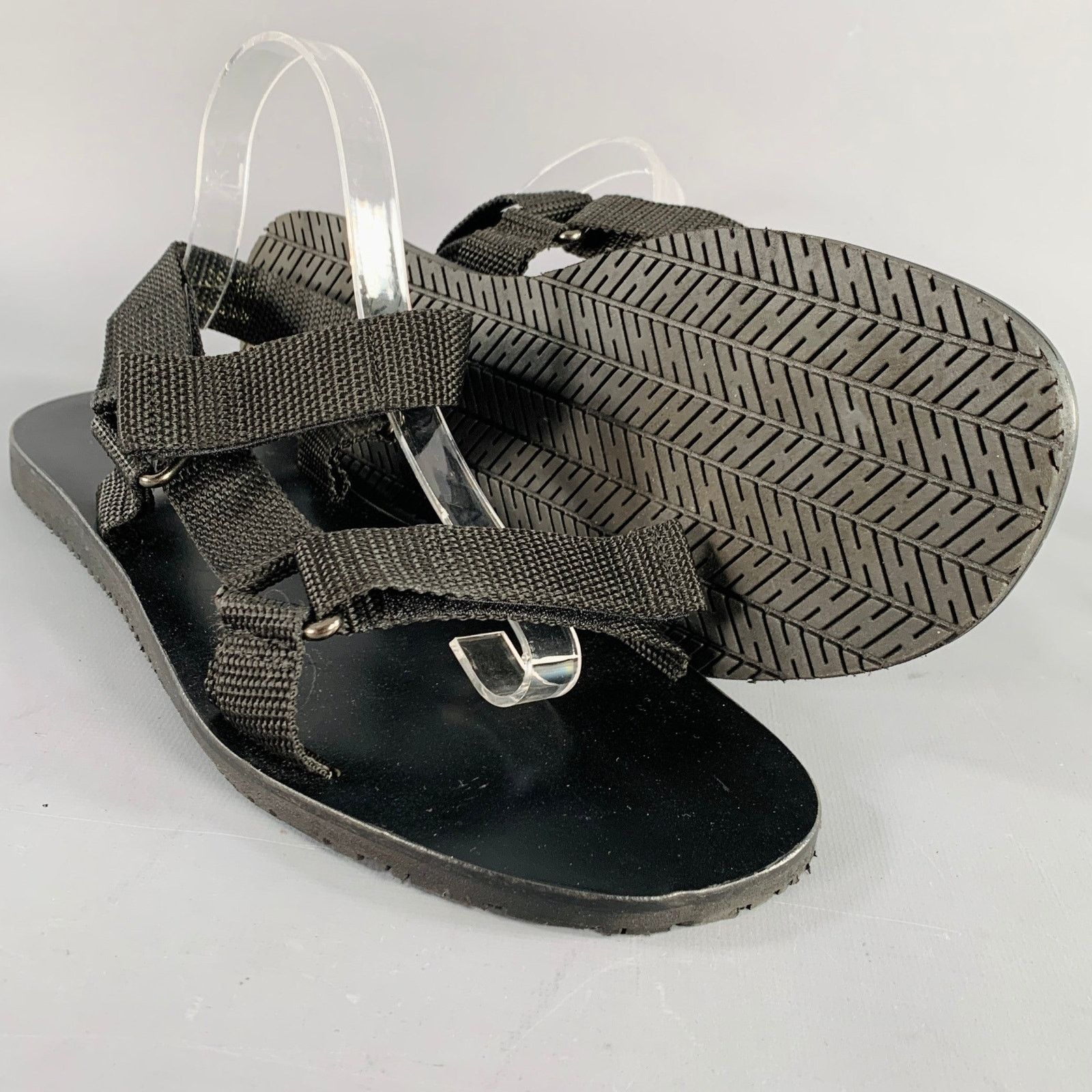 Other BARNEYS Size 10 Black Strap Sandals Size US 10 / EU 43 - 5 Thumbnail