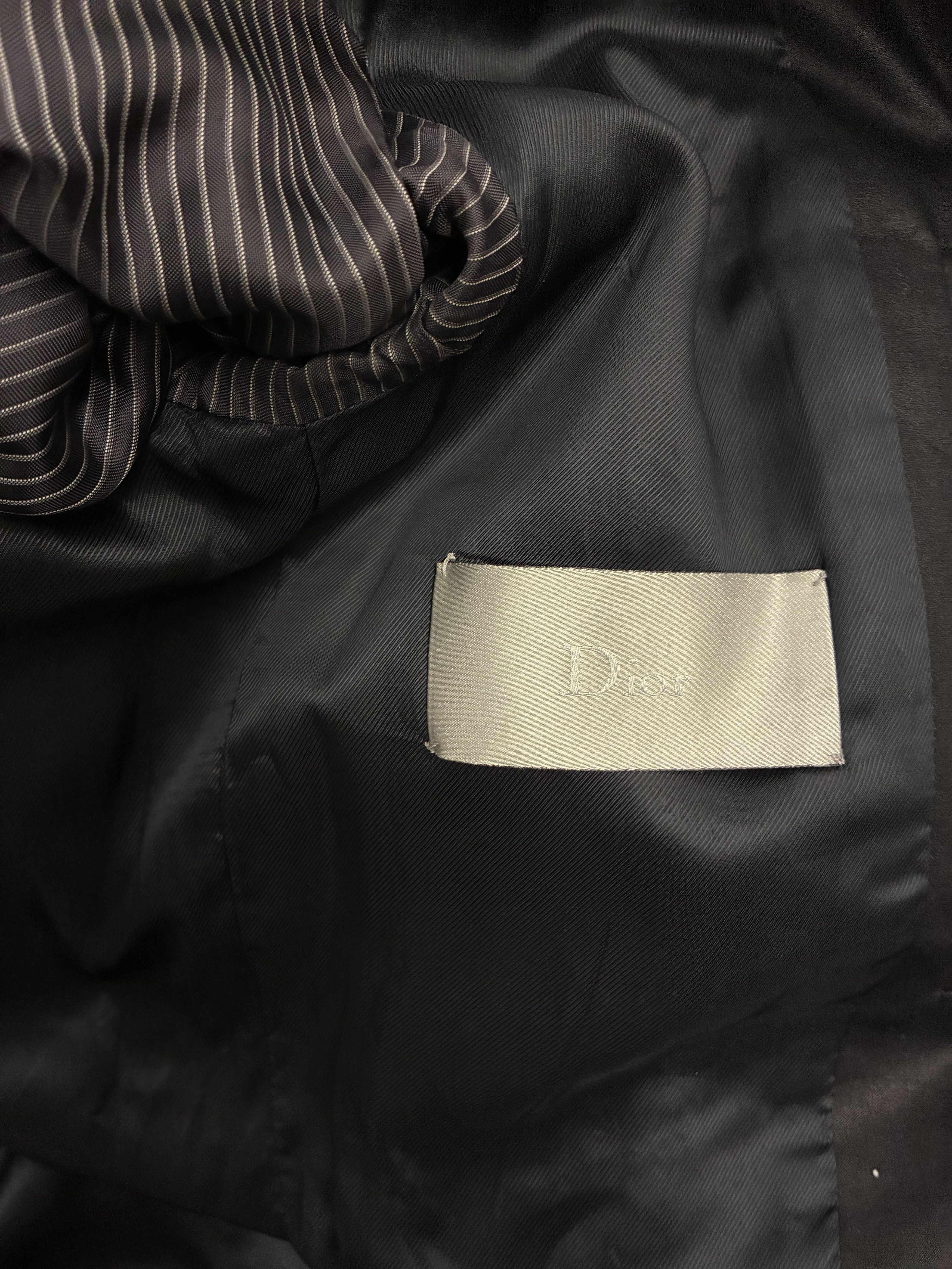 Dior Dior Homme Waxed Trenchcoat - SS08 Size US S / EU 44-46 / 1 - 7 Thumbnail
