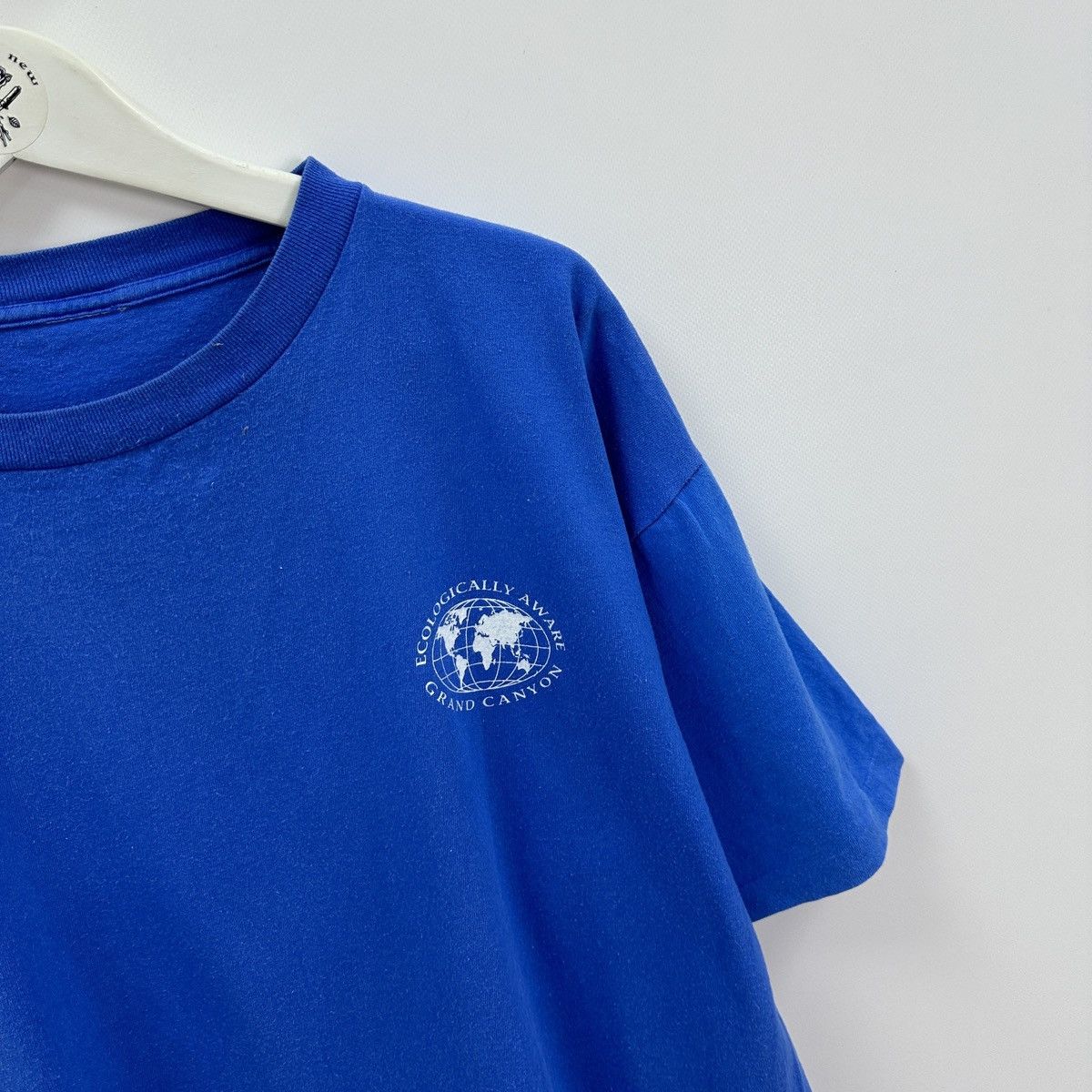 Vintage Vintage 90s Ecological Aware Graphic Nature Earth Art tee Size US XL / EU 56 / 4 - 8 Thumbnail