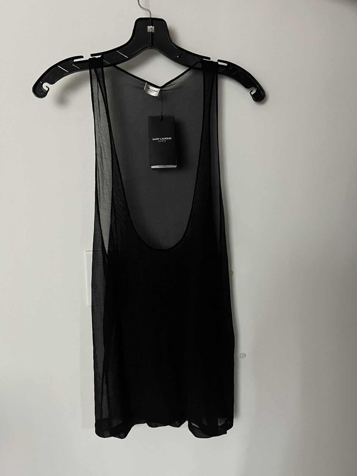 Saint Laurent Paris debardeur decollete U shape top Size US S / EU 44-46 / 1 - 2 Thumbnail