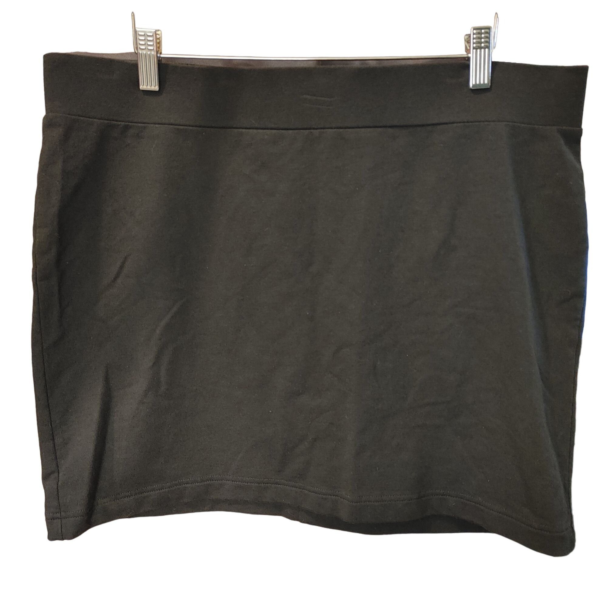 Other Pure Jill Woman's Black Soft Stretch Yoga Mini Skirt Large Size 36" / US 14 / IT 50 - 1 Thumbnail