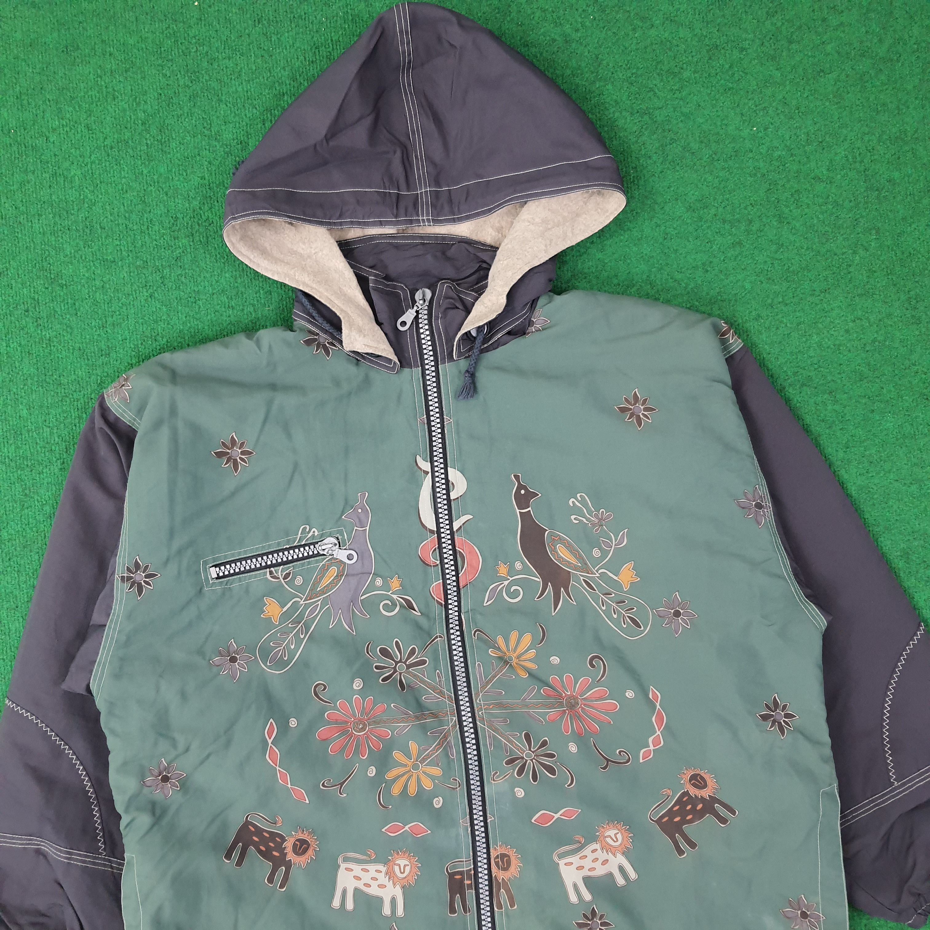 Vintage Vintage Active Swiss Design Zipper Jacket C262N11 Size US XL / EU 56 / 4 - 2 Thumbnail