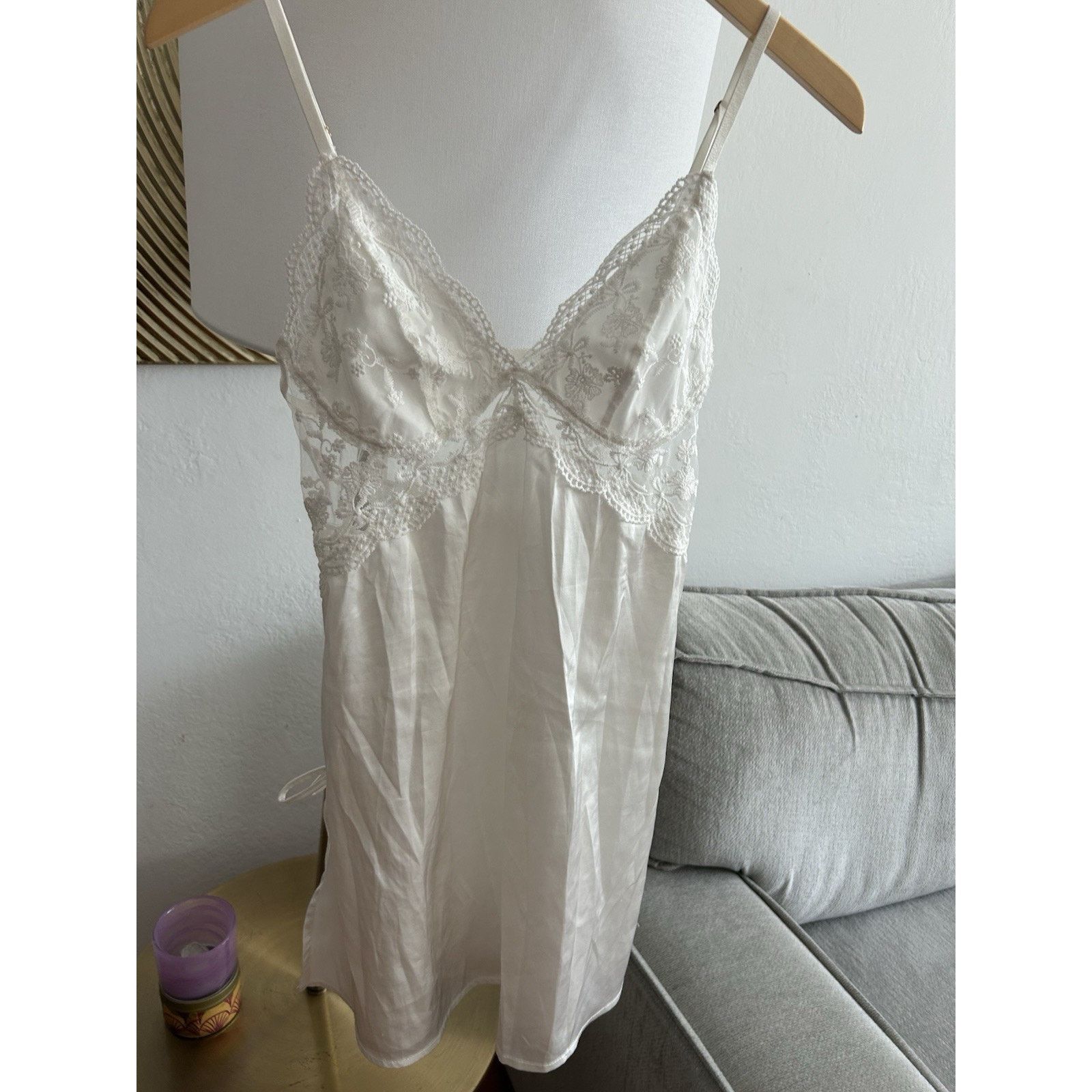 & Other Stories White Y2K Lace Babydoll Dress Fairly Femenine Dainty S/M Size ONE SIZE - 5 Thumbnail