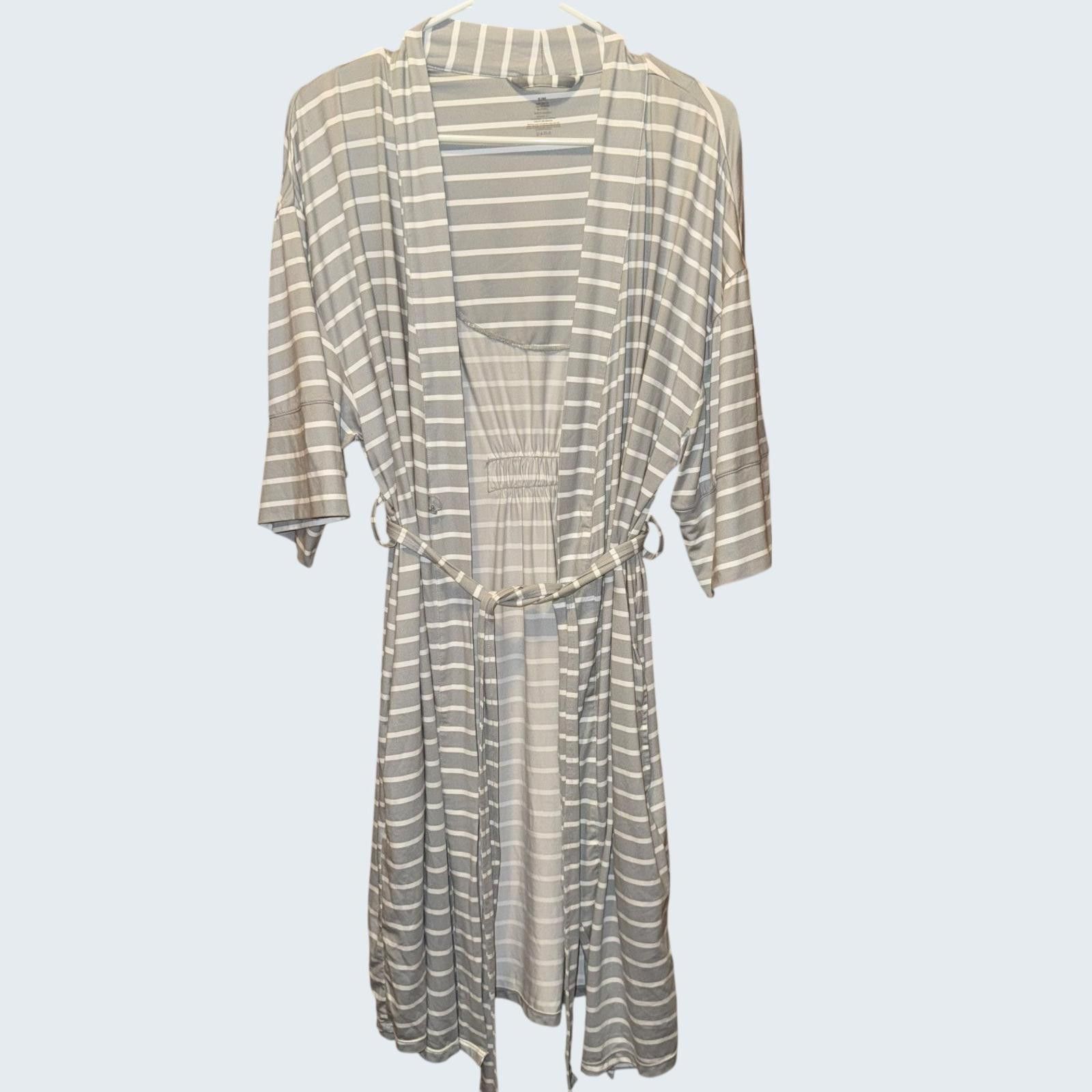 Other Maternity/ Postpartum Robe S/M Kimono Sleeve Tie Waist Size ONE SIZE - 1 Thumbnail
