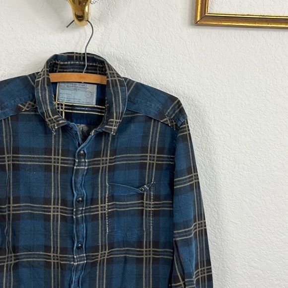 Allsaints AllSaints NYC Wesson Long Sleeve Plaid Shirt Size US L / EU 52-54 / 3 - 1 Thumbnail