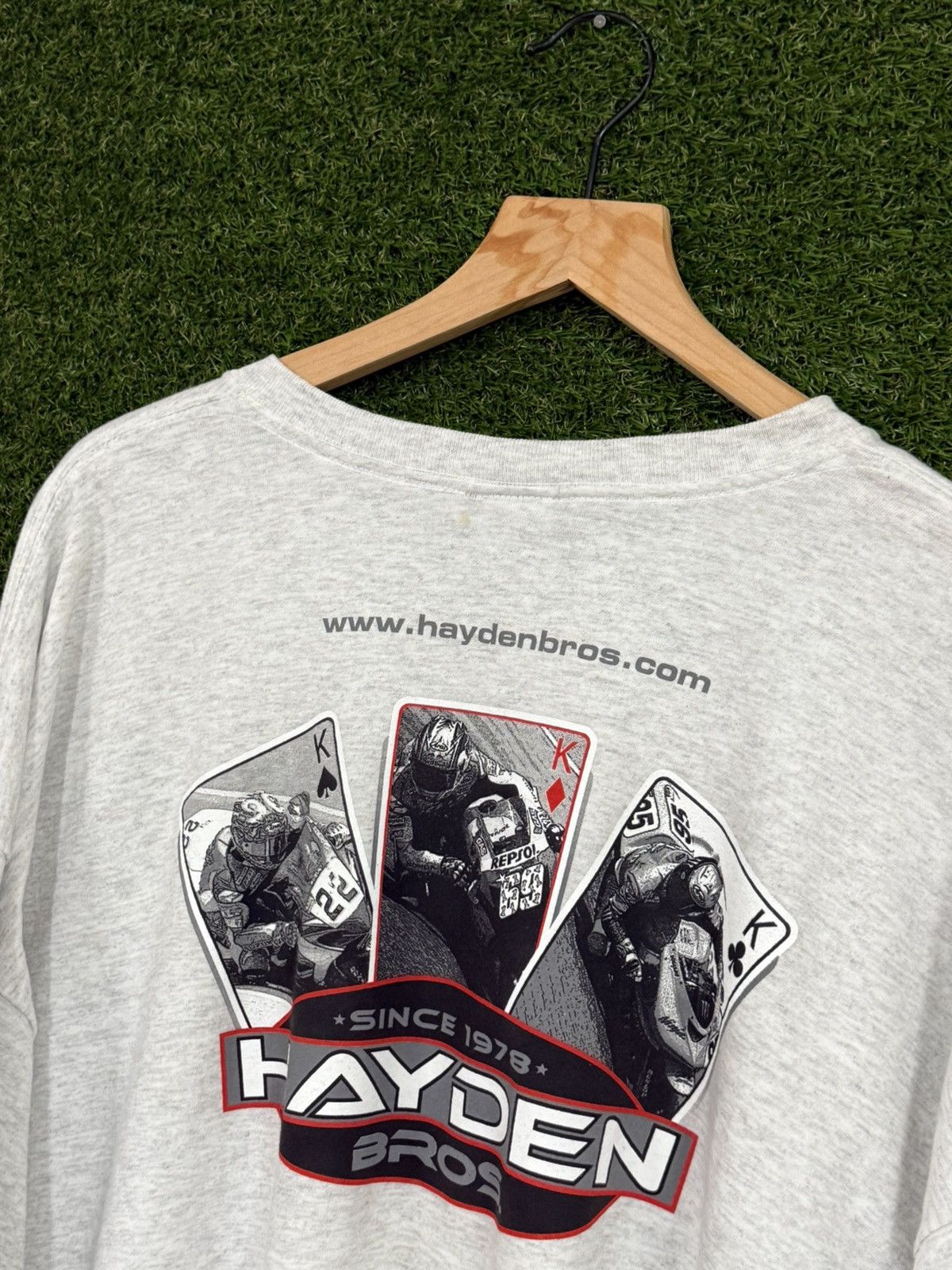 Vintage RARE Vintage Hayden Moto GP Motorcycle Bro Race T Shirt 3XL Size US XXL / EU 58 / 5 - 4 Thumbnail