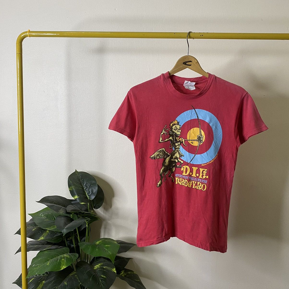 Band Tees Vintage 1998 D.I.E 'Fragyro' Musical Album Promo Tee Size US XS / EU 42 / 0 - 1 Thumbnail