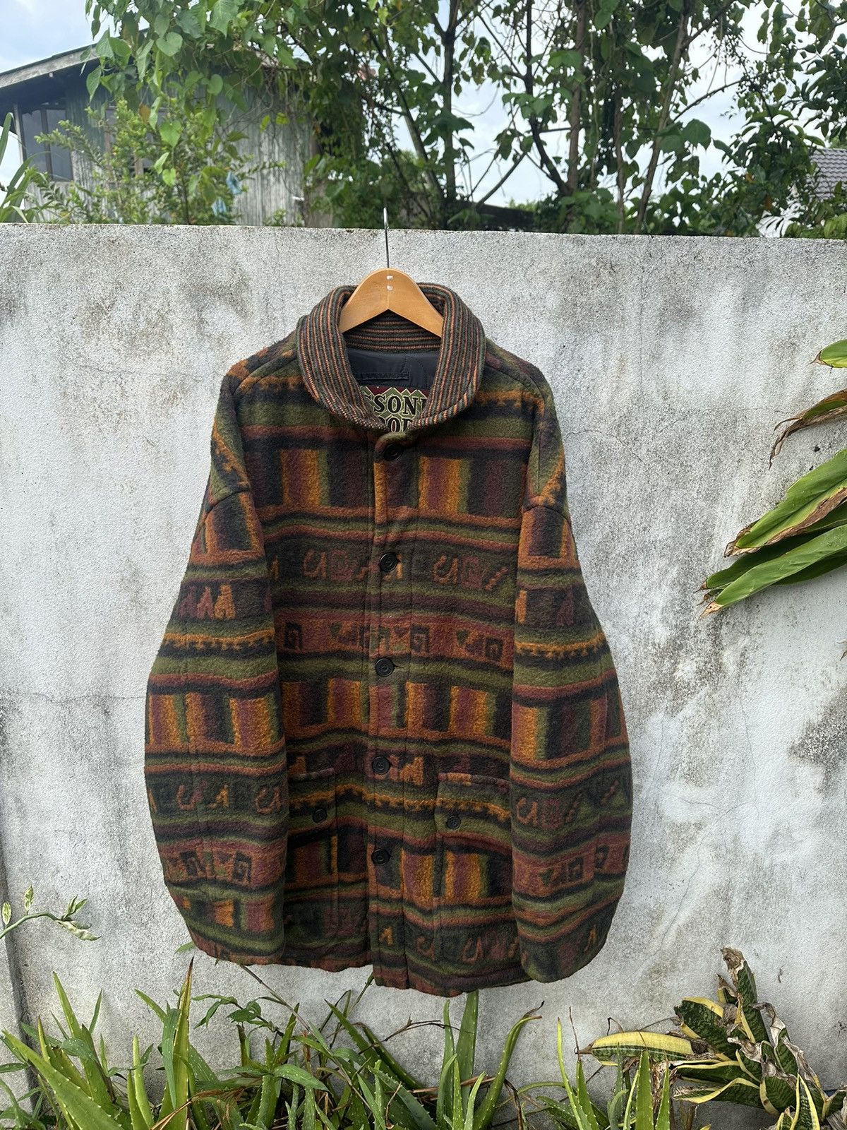 Vintage Missoni long jacket Size US L / EU 52-54 / 3 - 3 Thumbnail