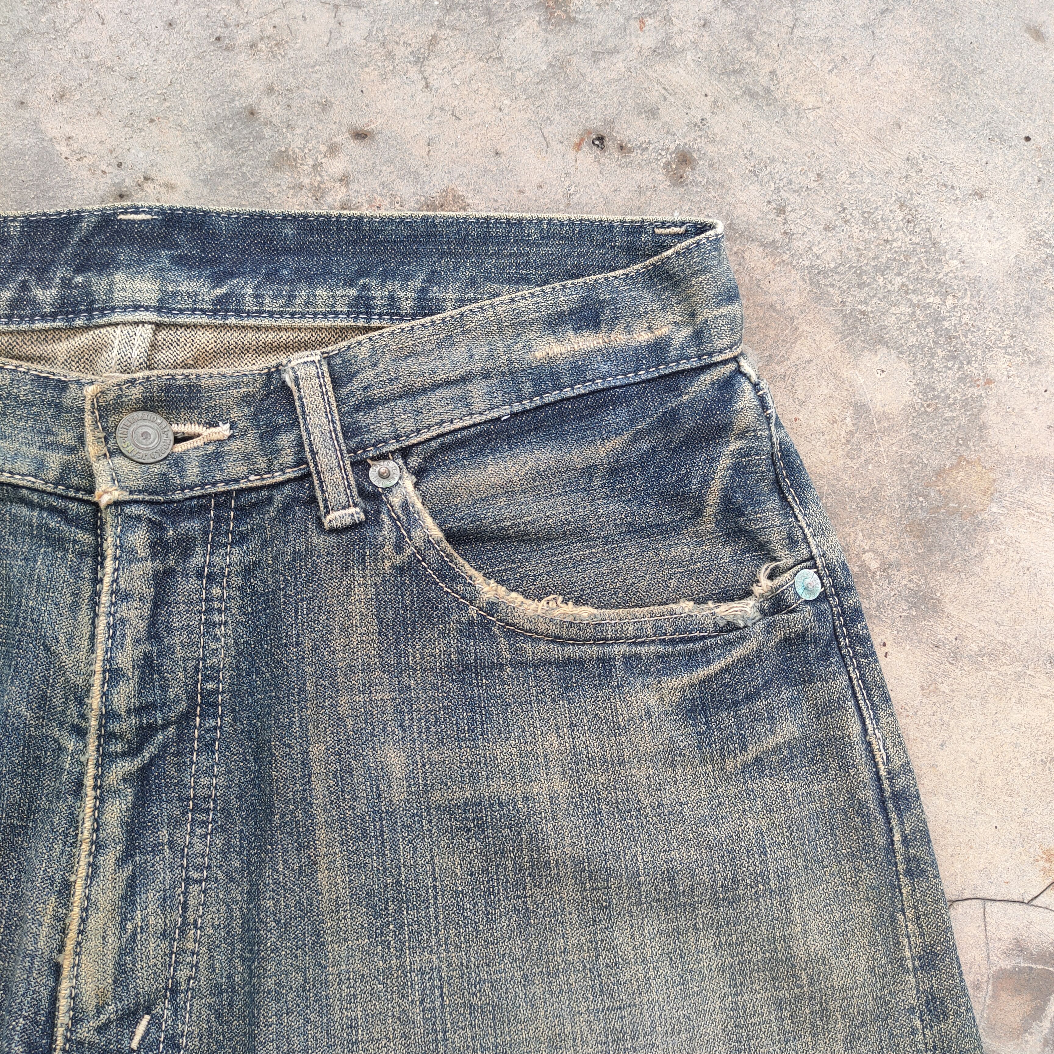Japanese Brand × Jean × Rusty VINTAGE RUSTY JAPANESE FADED DENIM JEANS PANTS Size US 31 - 15 Thumbnail