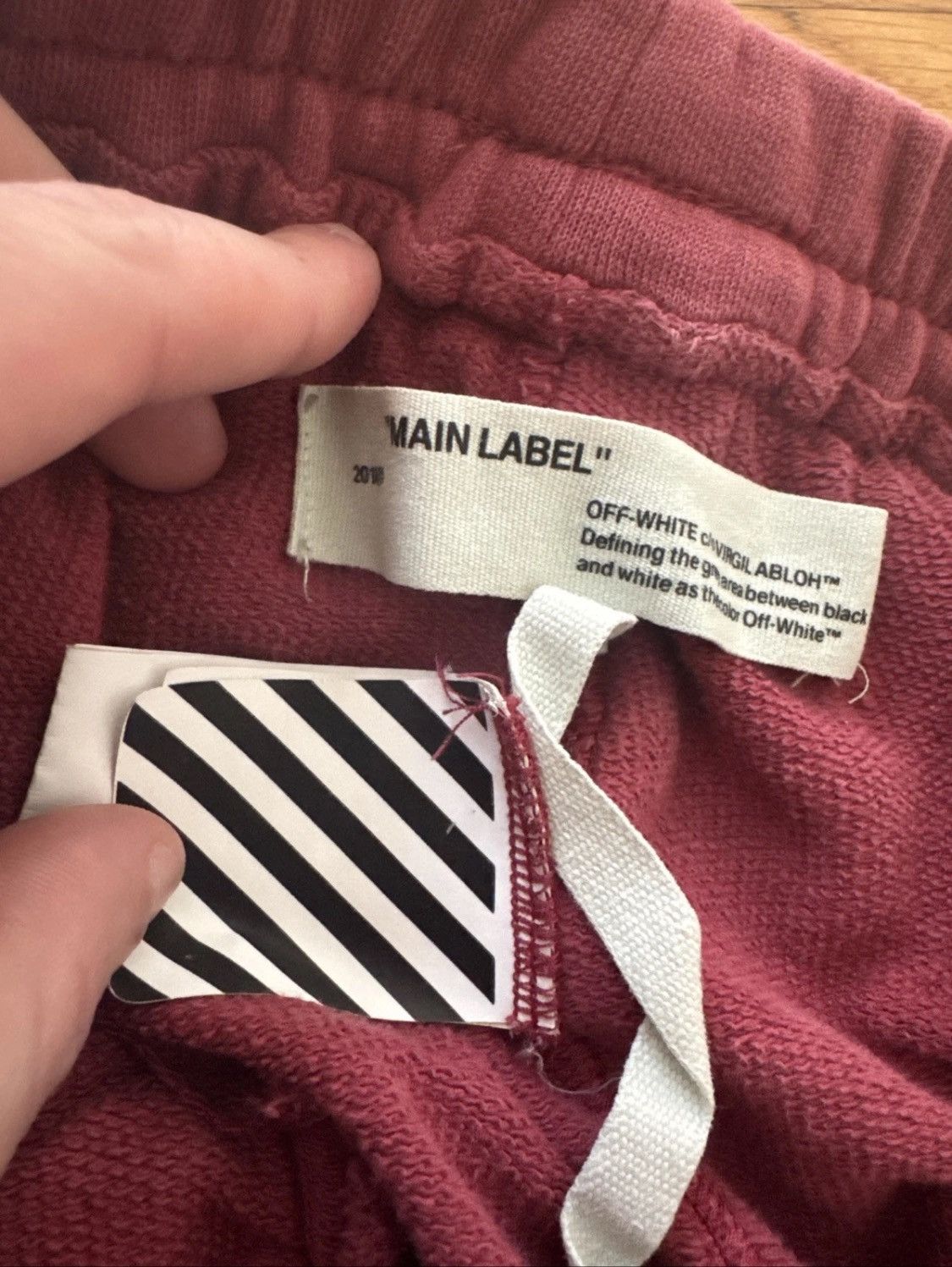 Off-White × Virgil Abloh MAIN LABEL 2013 RARE OFF-WHITE C/O VIRGIL ABLOH Size US 30 / EU 46 - 3 Thumbnail