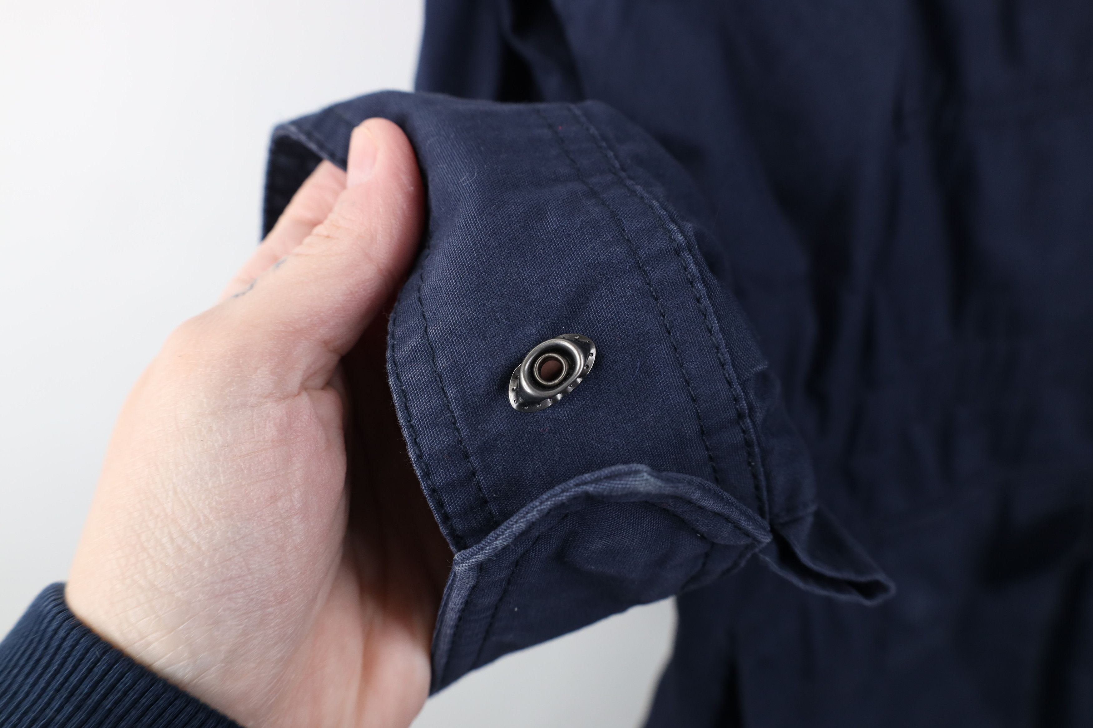 Gap Vintage Y2K Gap Heavyweight Hooded Parka Jacket Navy Blue Size US XL / EU 56 / 4 - 7 Thumbnail