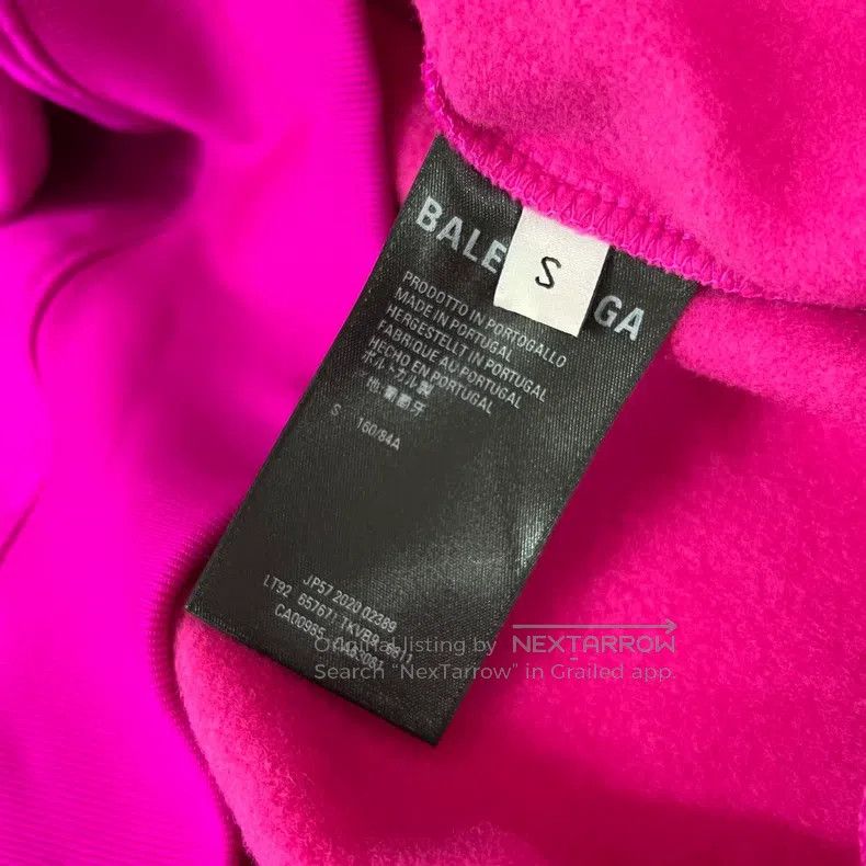 Balenciaga Balenciaga Zip Hooded Sweatshirt Size US S / EU 44-46 / 1 - 6 Thumbnail