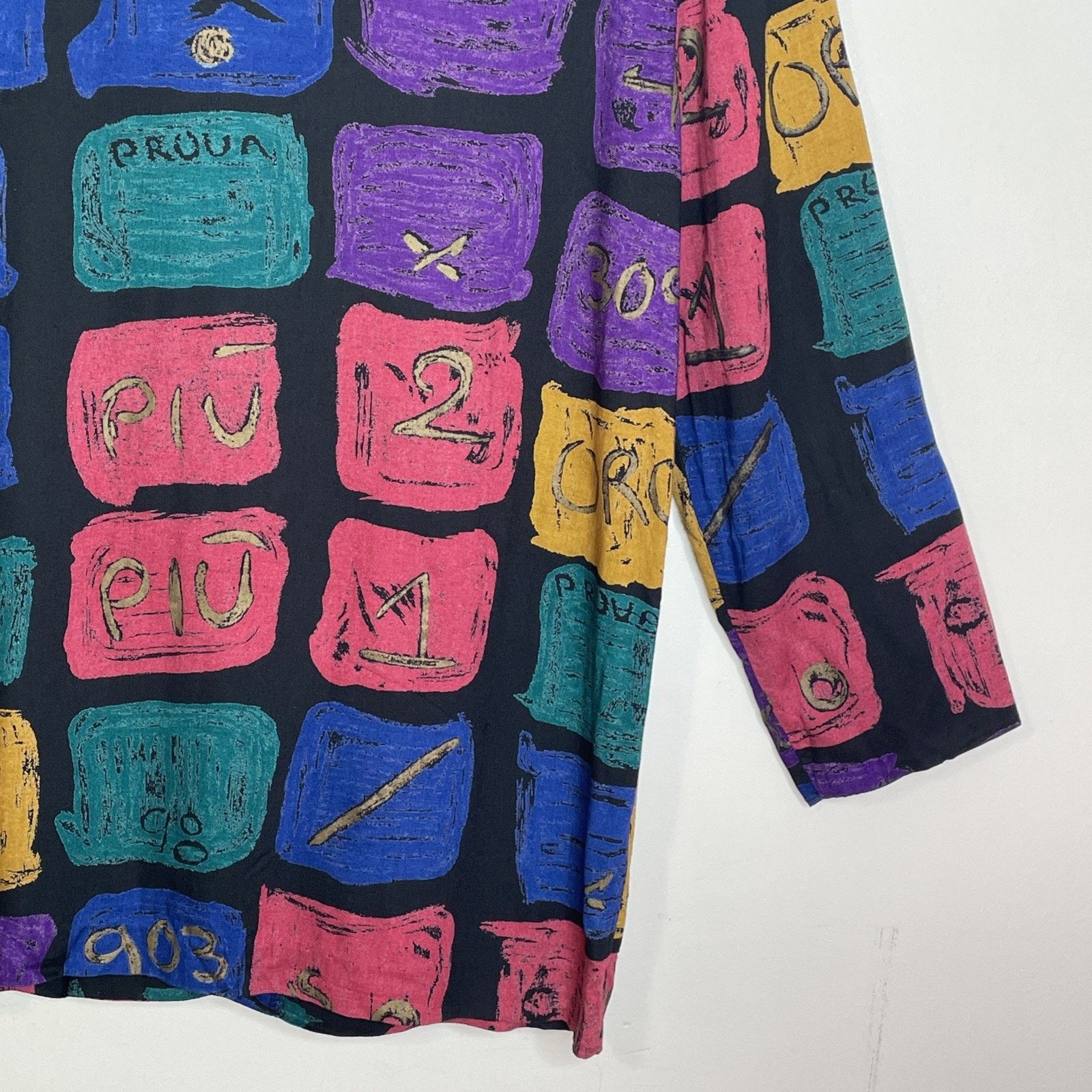 Other VTG KENSINGTON SQUARE size PM Blazer Eclectic Artsy Made USA Size M / US 6-8 / IT 42-44 - 16 Thumbnail