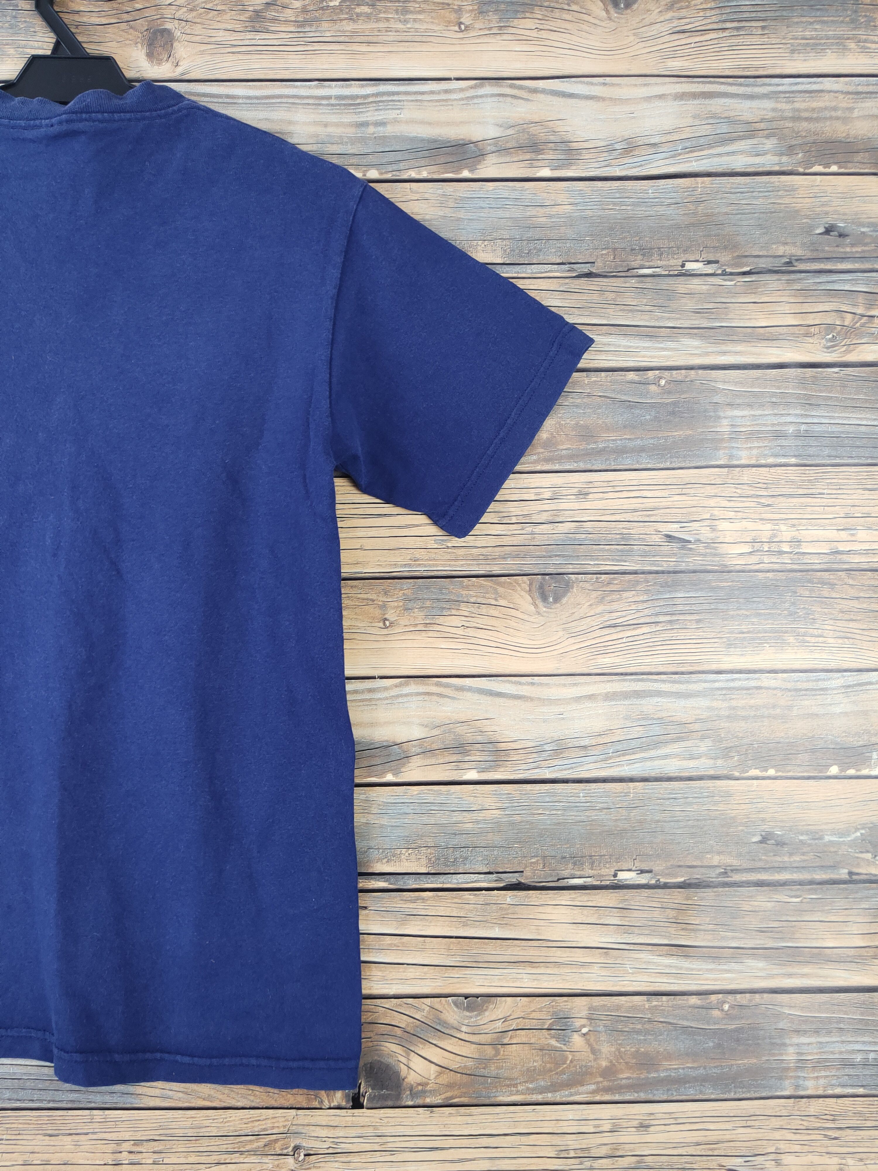 Stussy DL Stussy Blue pair shoe Short Sleeve T-shirt #563 Size US S / EU 44-46 / 1 - 9 Thumbnail