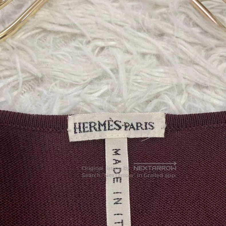 Hermes Hermes Margiela Period Vest - Dark Red Size L / US 10 / IT 46 - 4 Thumbnail