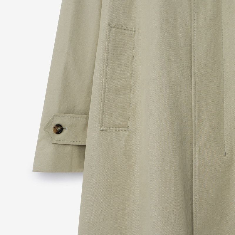 Burberry o1w1db10326 Long Gabardine Car Coat in Light Green Size US M / EU 48-50 / 2 - 7 Thumbnail