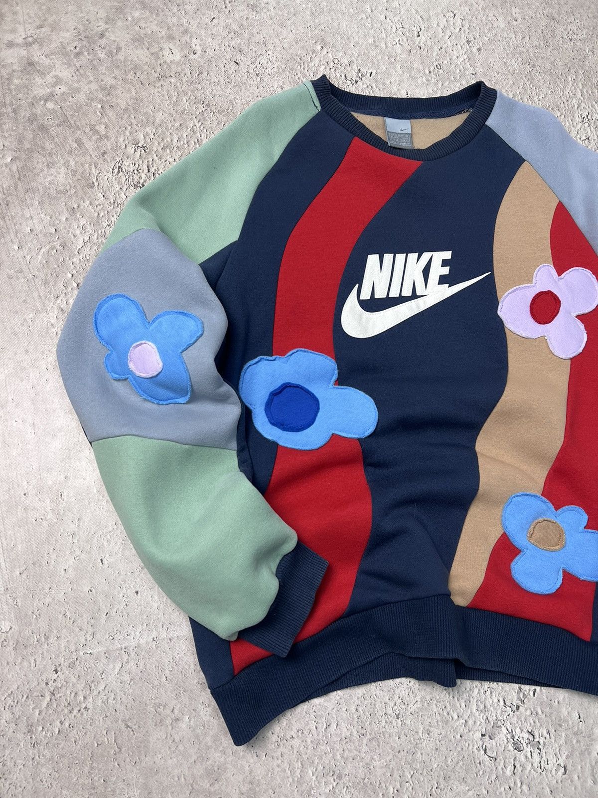 Nike × Vintage SALE✅✅VINTAGE NIKE STREETWEAR REWORKED NIKE HOODIE 90S Size US XL / EU 56 / 4 - 9 Thumbnail