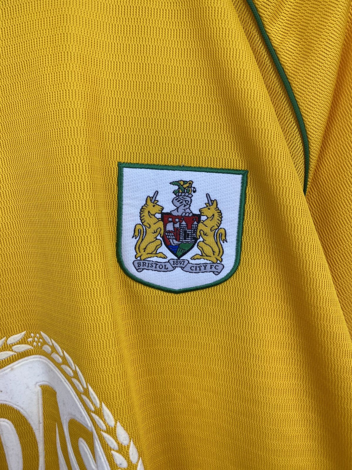Vintage 🏴󠁧󠁢󠁥󠁮󠁧󠁿 Vintage 90s TFG Bristol City Soccer Jersey Rare Retro Hype Size US XXL / EU 58 / 5 - 5 Thumbnail