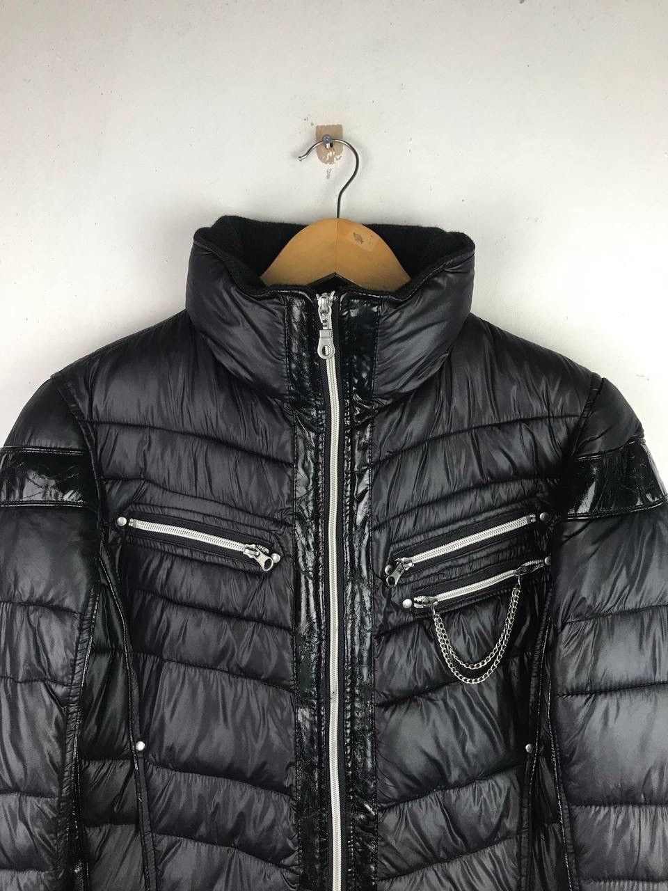 If Six Was Nine × Japanese Brand × Le Grande Bleu (L.G.B.) Puffer Rare Design Jacket Punk Design Size US L / EU 52-54 / 3 - 3 Thumbnail