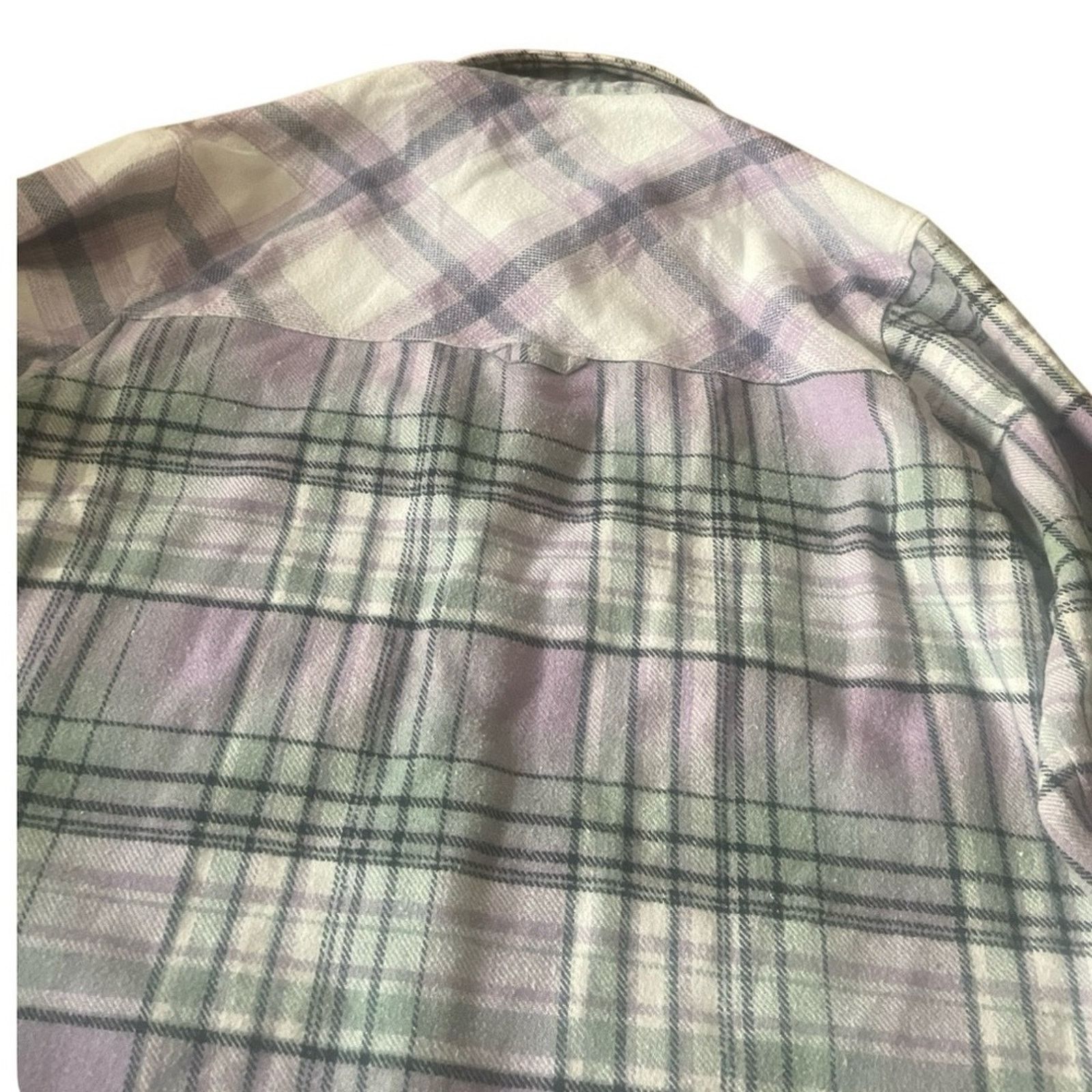 Zara Zara plaid flannel shacket, size 13-14 Size L / US 10 / IT 46 - 3 Thumbnail