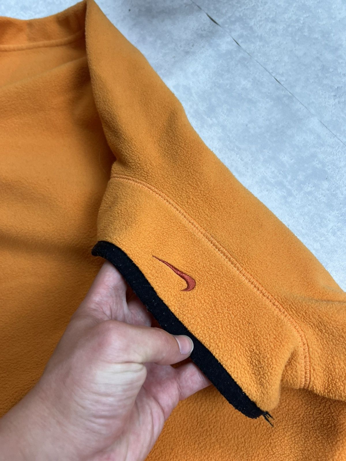 Nike 90s Nike Embroidered Logo Vintage Y2K 1/4 Zip Fleece Jacket Size US XL / EU 56 / 4 - 11 Thumbnail