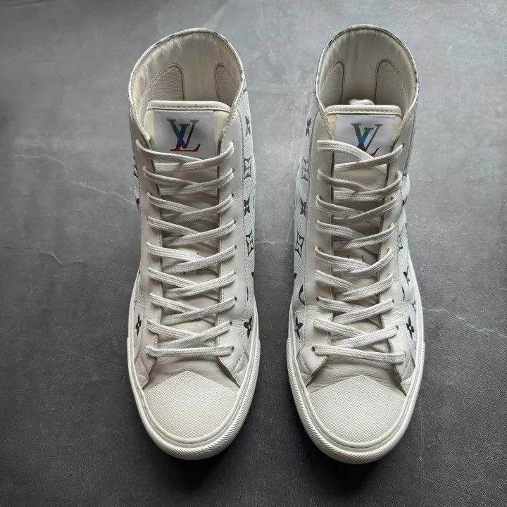 Louis Vuitton Louis Vuitton Tattoo High-Top Casual Sneakers -2508 Size US 8.5 / EU 41-42 - 1 Thumbnail