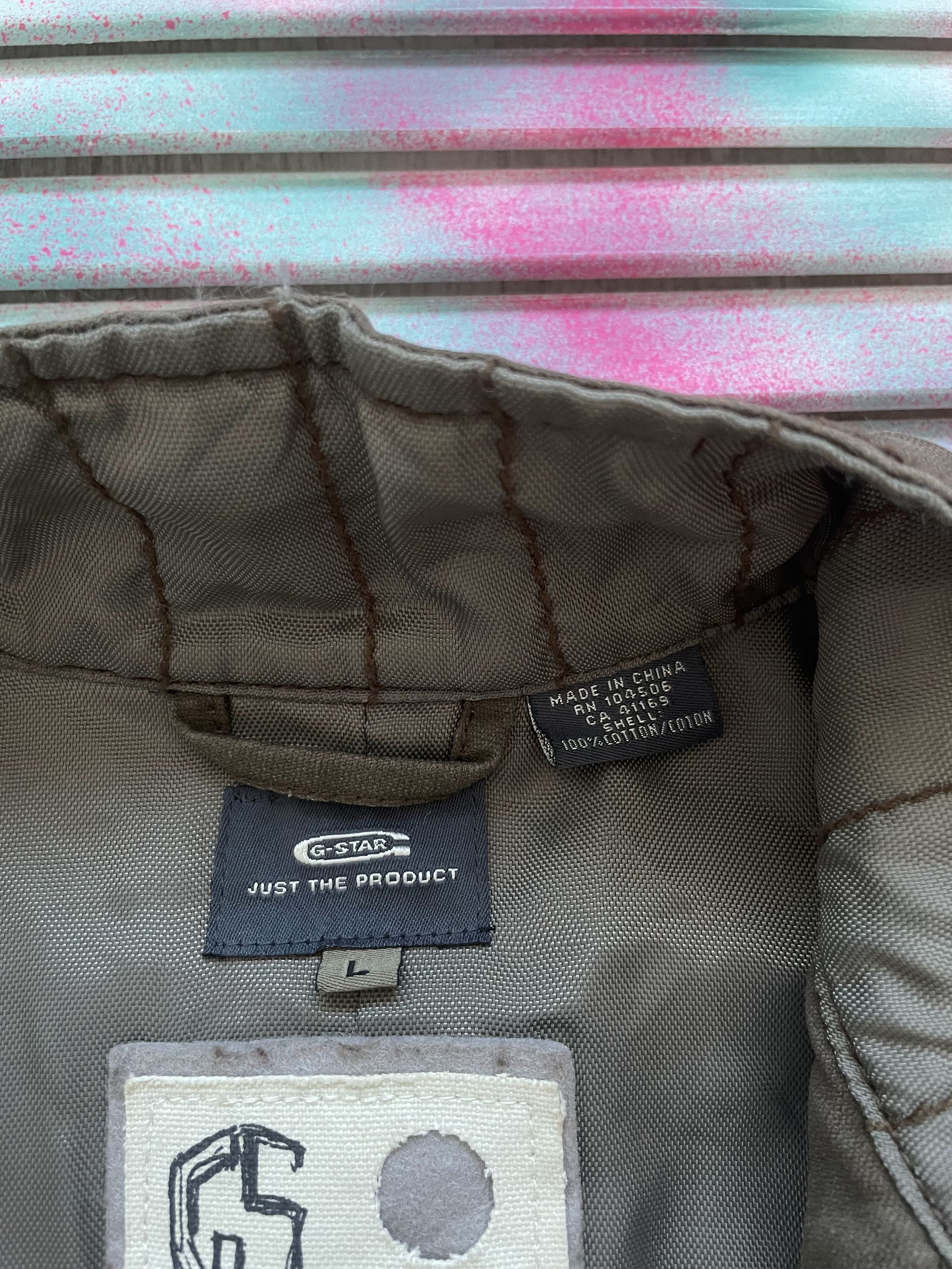 G-Star Vintage G-Star Raw Biker Style Women's Jacket Streetwear Size L / US 10 / IT 46 - 6 Thumbnail