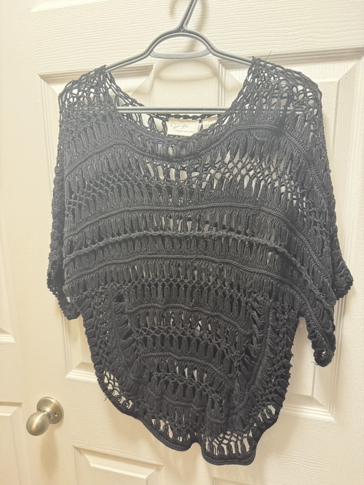 Other RD Style Knitted Avant Garde Top Black Overshirt Size US L / EU 52-54 / 3 - 2 Thumbnail