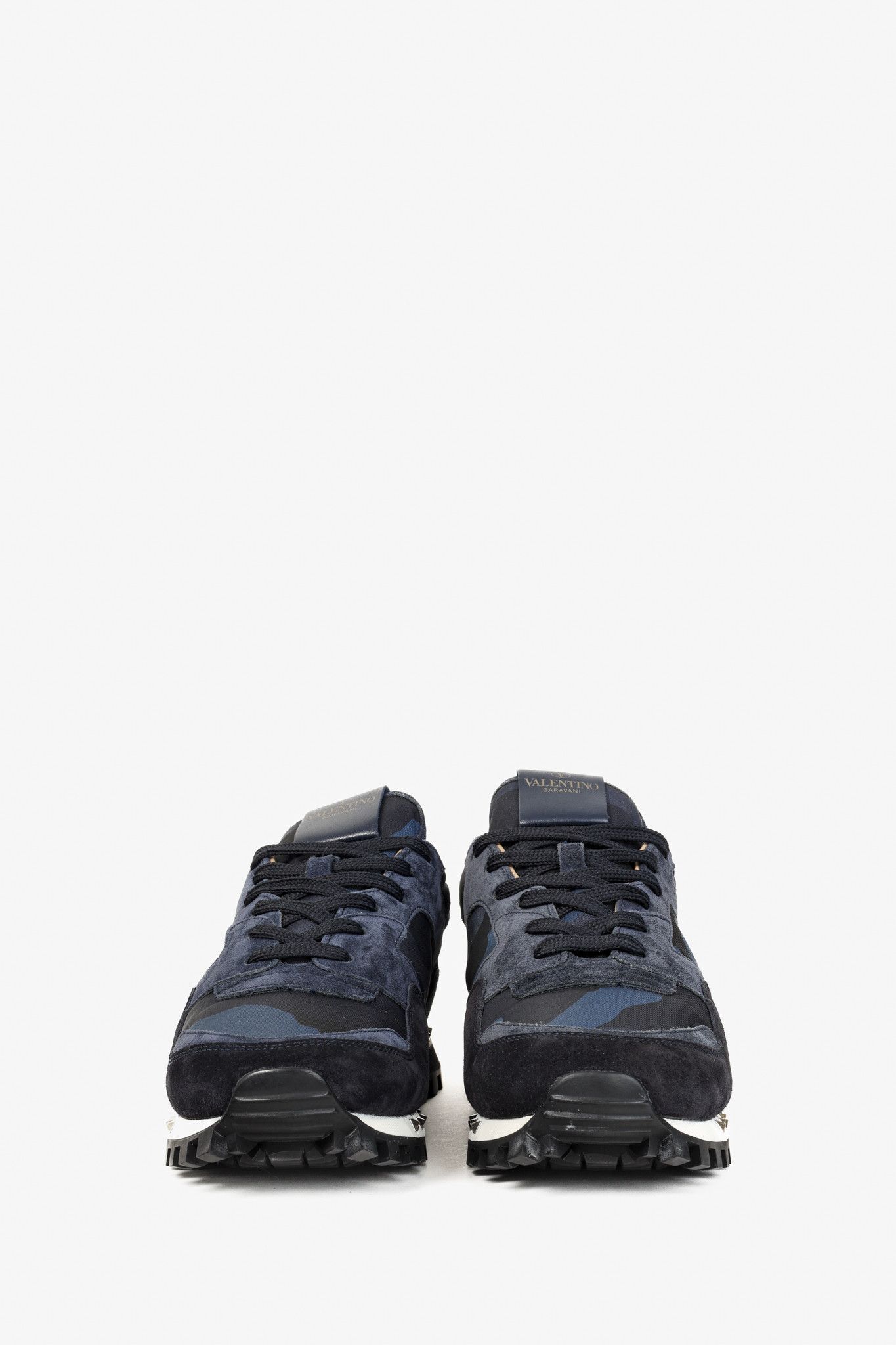 Valentino Valentino Garavani TN952Y0 Rockstud Soul Navy Camo sneakers Size US 10 / IT 40 - 2 Thumbnail