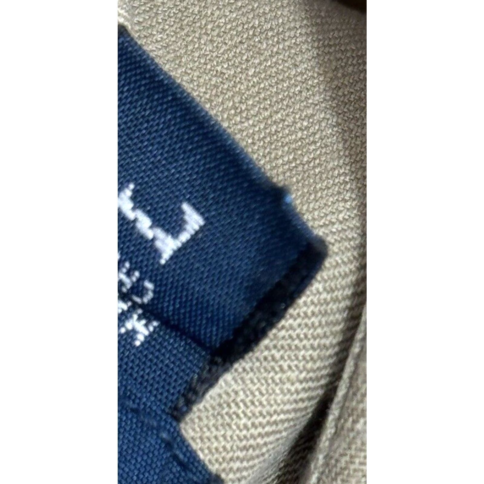 Ralph Lauren Ralph Lauren Silk / Linen Embroidered Pony Classic Fit Mens L Shirt Tan / Silk Embroidered Pony Button-Up Long Sleeve Size US L / EU 52-54 / 3 - 5 Thumbnail