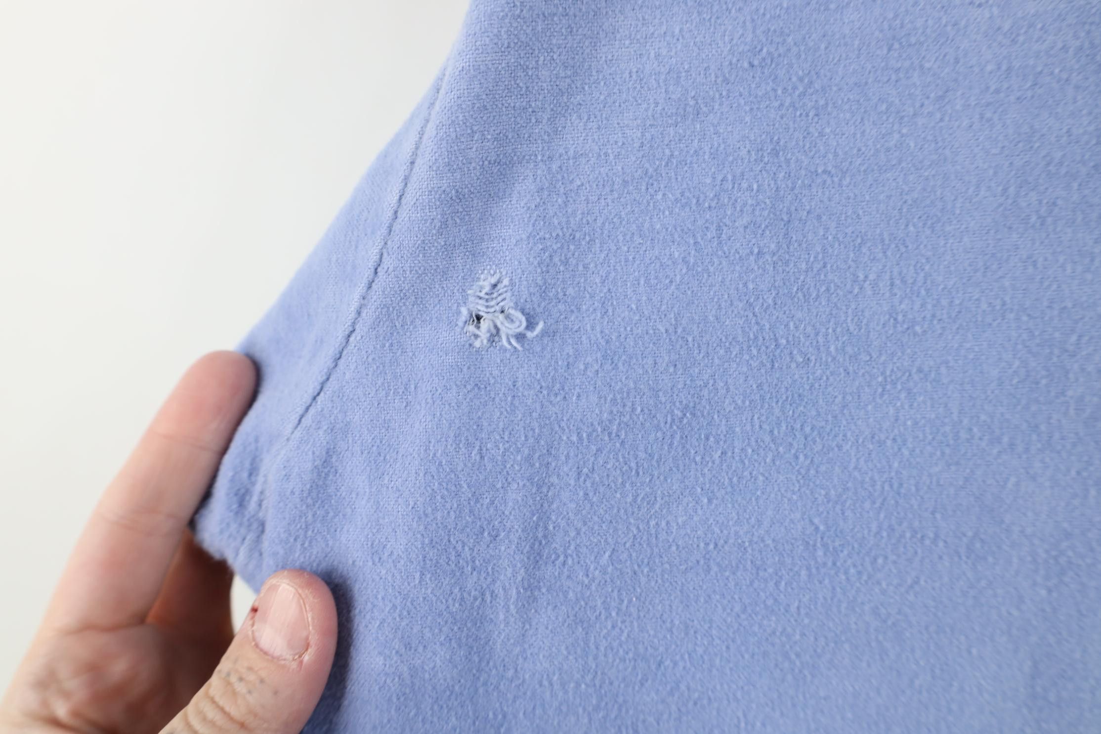 Vintage Vintage 70s Streetwear Chamois Cloth Button Shirt Blue USA Size US M / EU 48-50 / 2 - 11 Thumbnail