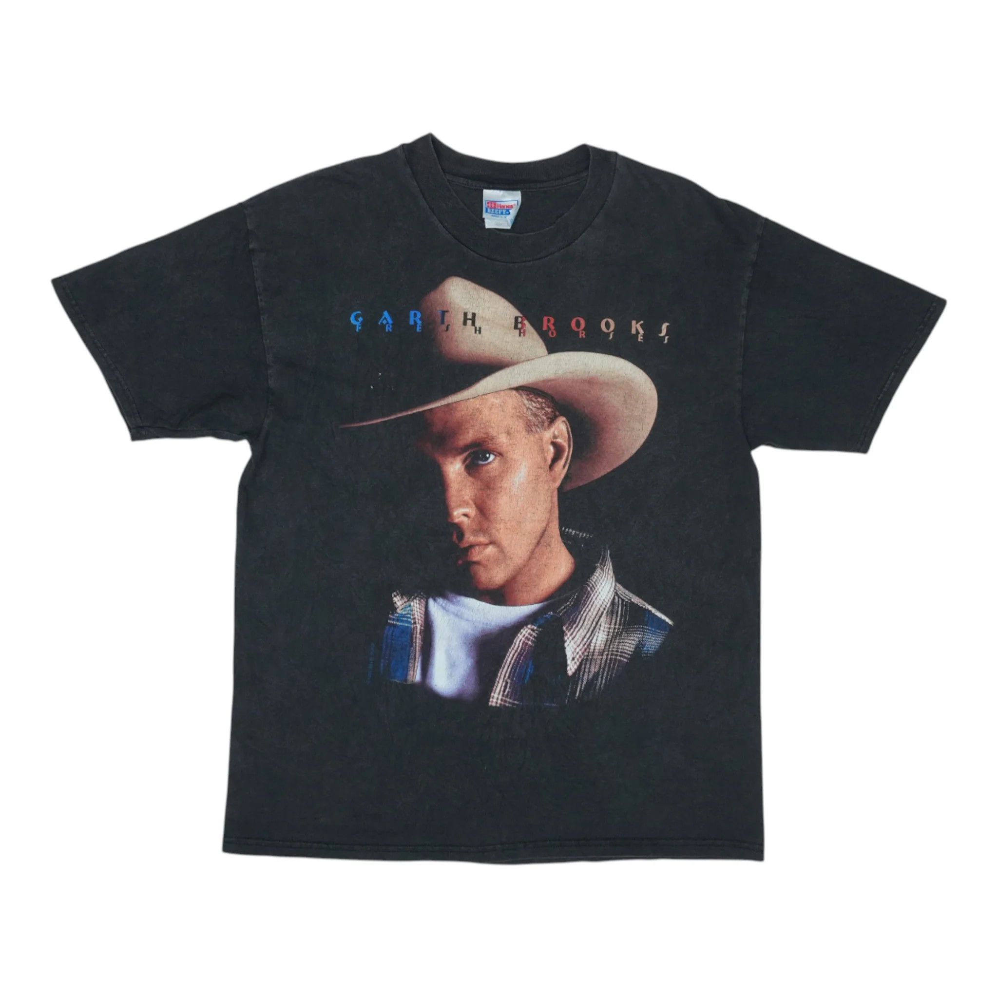 Band Tees Vintage Garth Brooks Fresh Horses 1995 Band Tour Graphic Tee Size US L / EU 52-54 / 3 - 2 Thumbnail