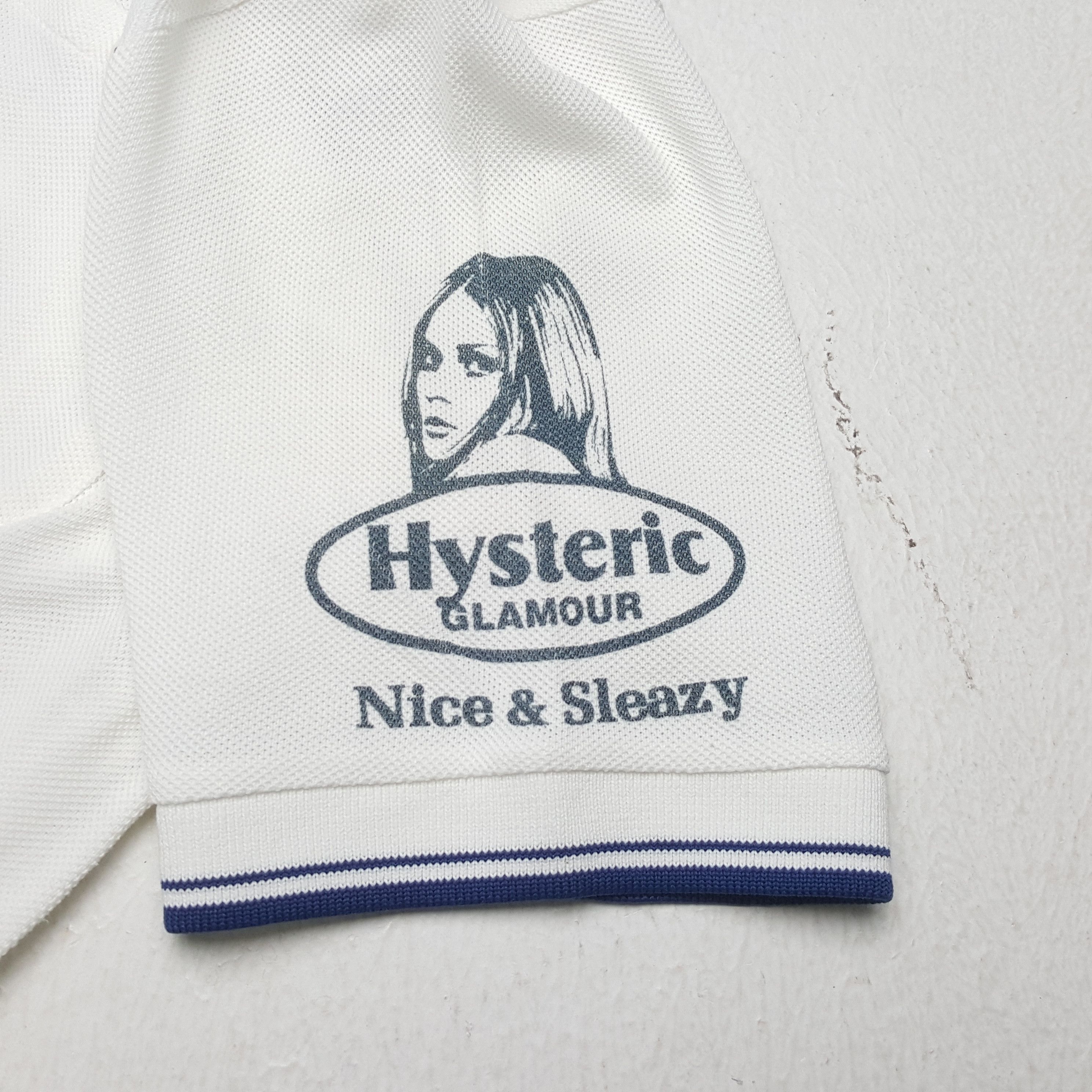 Hysteric Glamour × Japanese Brand × Vintage Vintage HYSTERIC GLAMOUR Japanese Fashion Brand Polos Size XS / US 0-2 / IT 36-38 - 7 Thumbnail