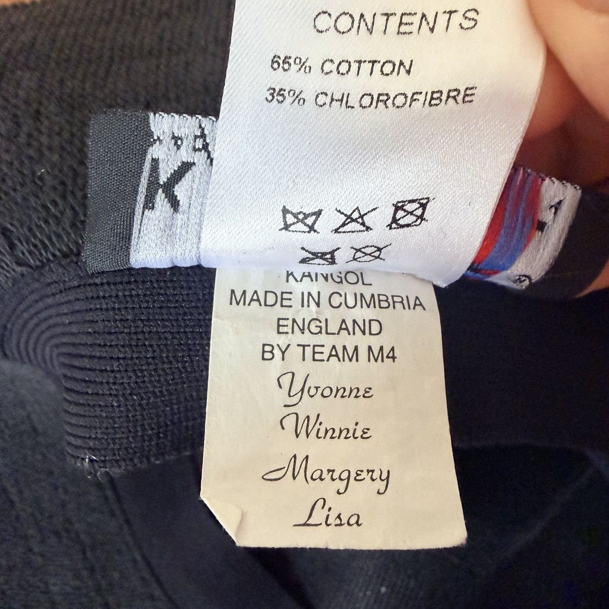 Kangol Kangol Cotton Crusher Bucket Hat Black England Metal Logo Size ONE SIZE - 10 Thumbnail