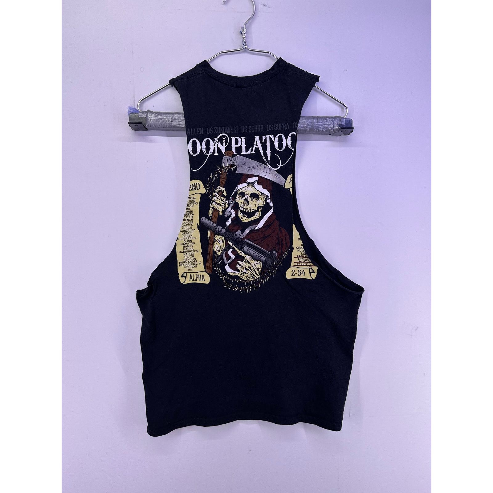 & Other Stories Grim Reaper 2nd Amendment Uzi Black Cut off Shirt Size M Size US M / EU 48-50 / 2 - 5 Thumbnail